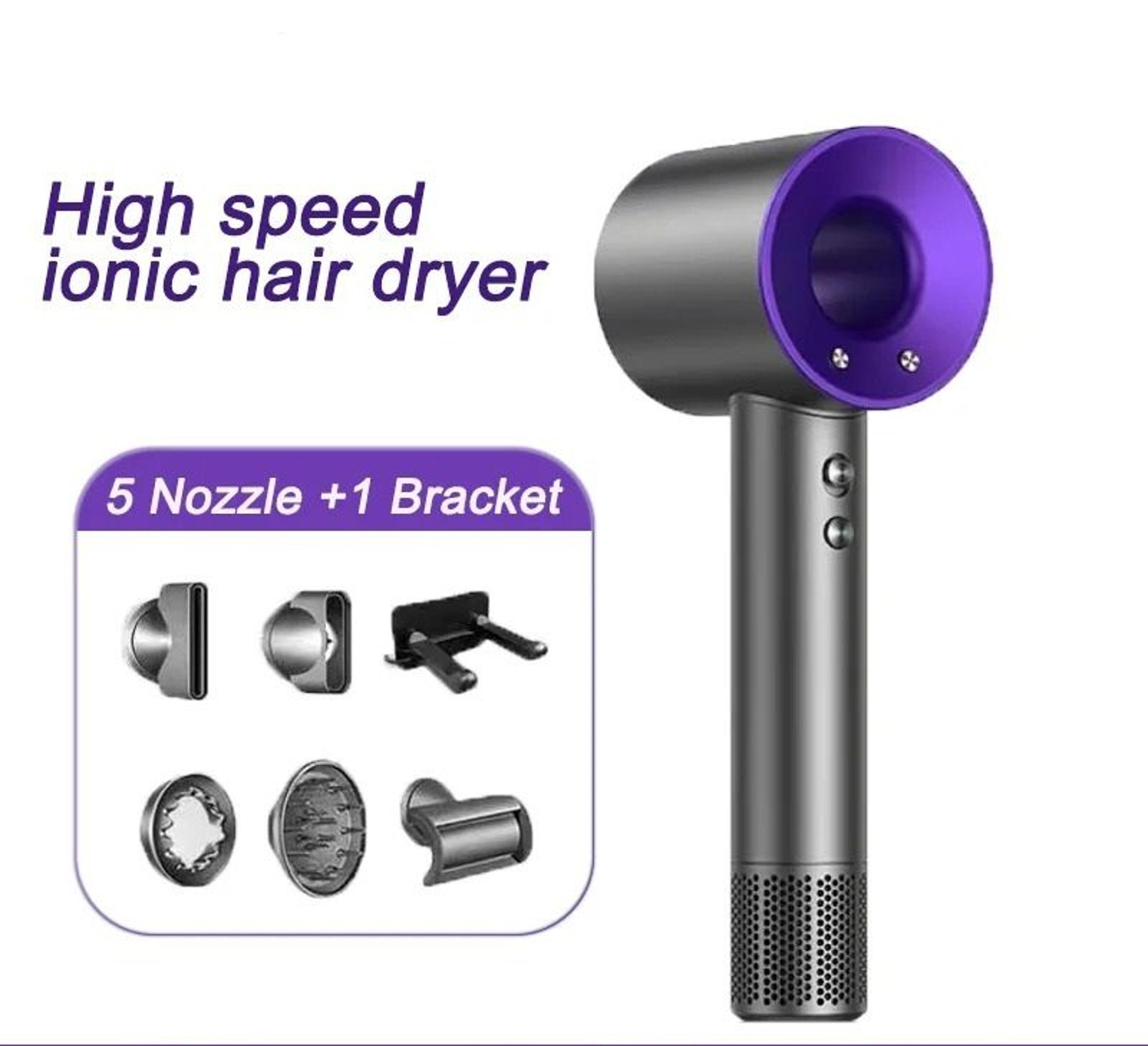bladeless high-speed professional negative ion hair dryer