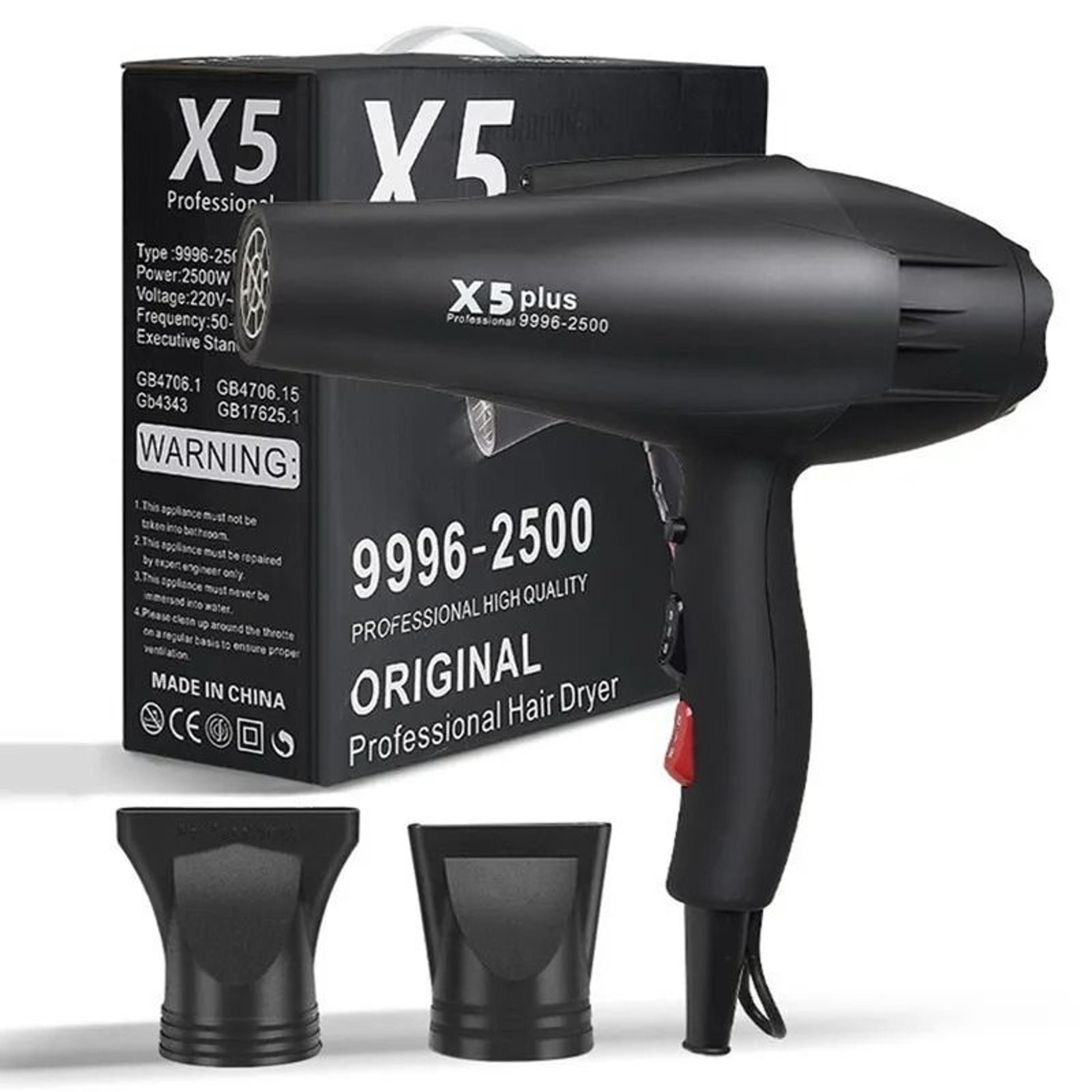 x5/x6 plus professional 2400w negative ion hair dryer