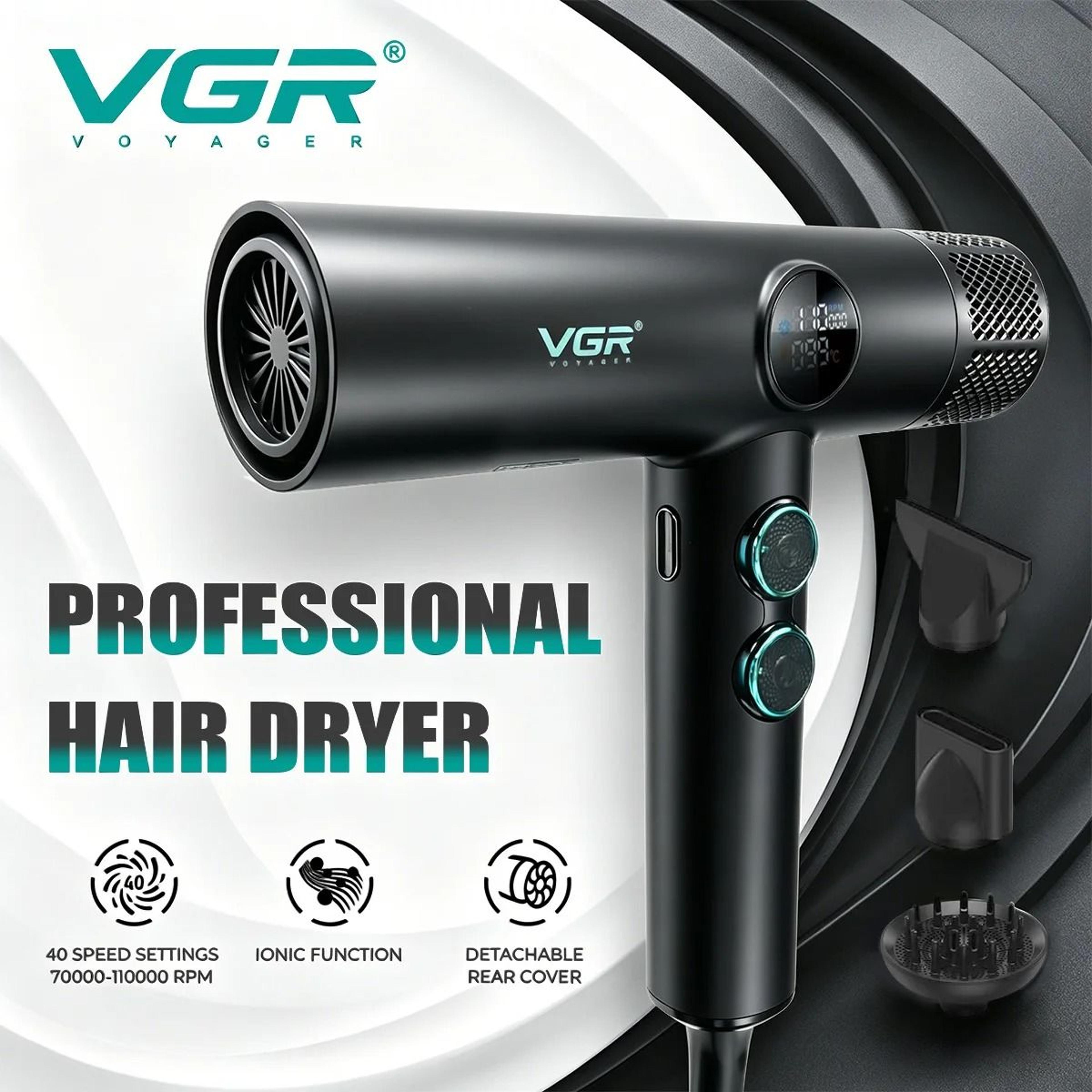 110,000 rpm high-speed hair dryer