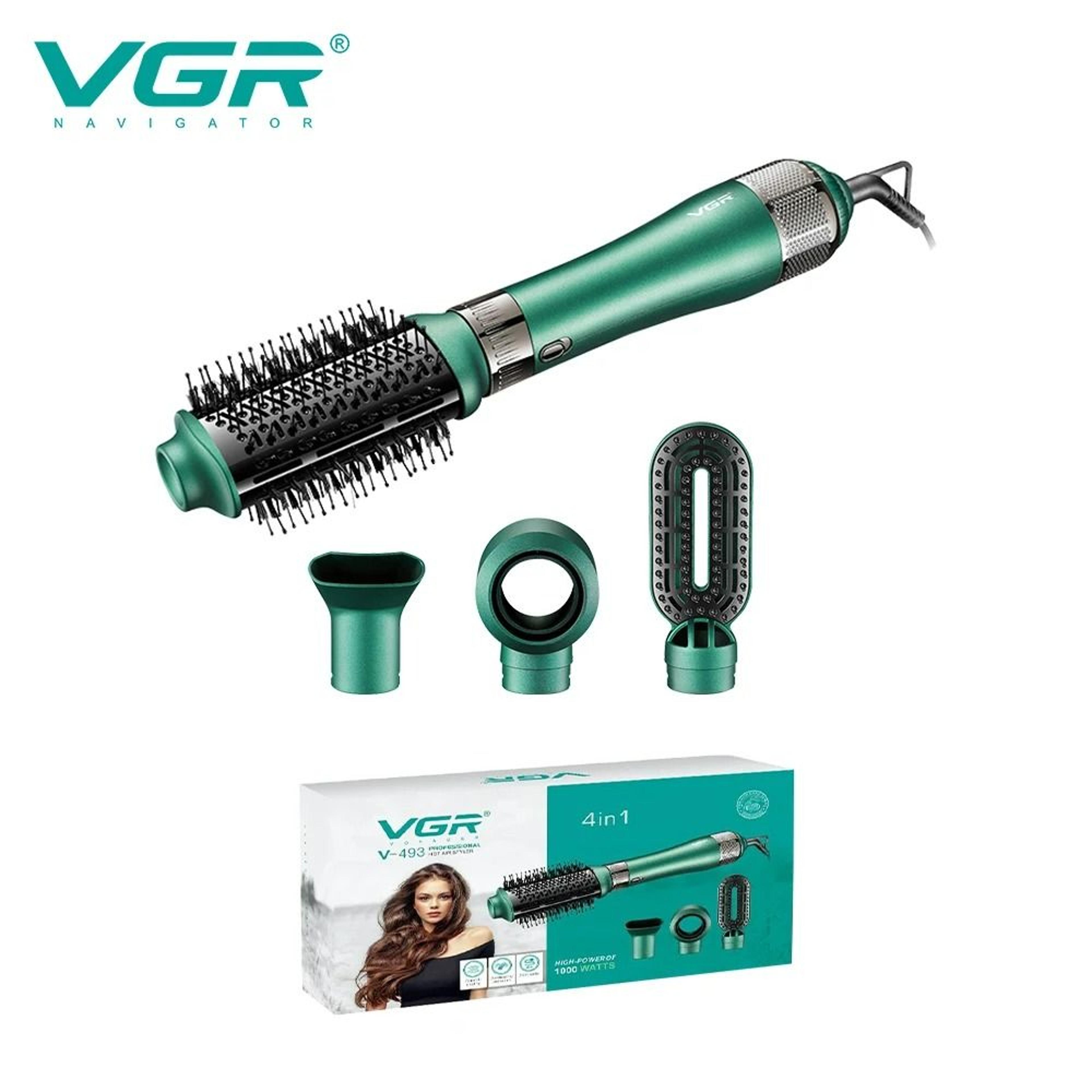 4-in-1 multi-styler & hot air brush comb