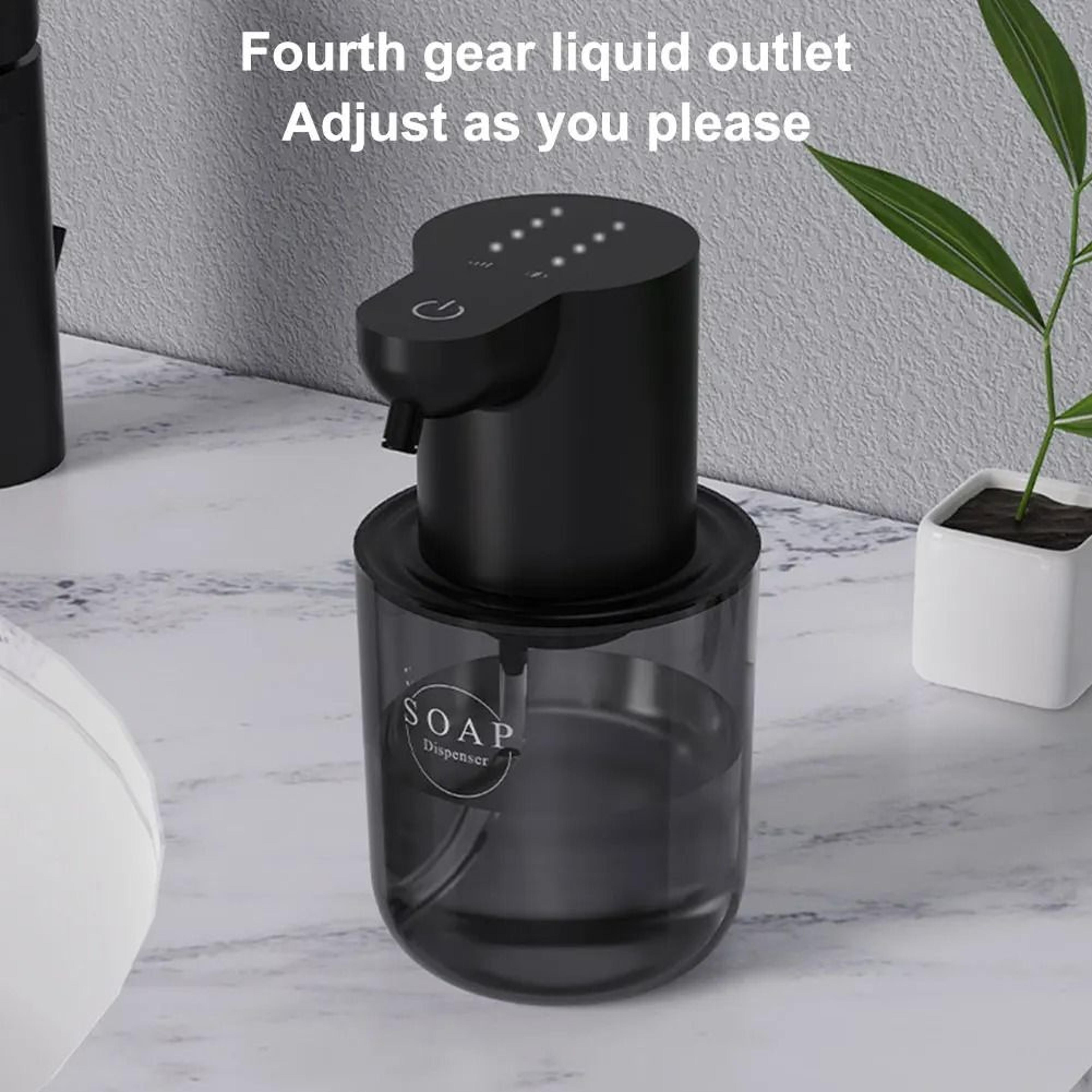 4 level adjustable automatic smart soap dispenser