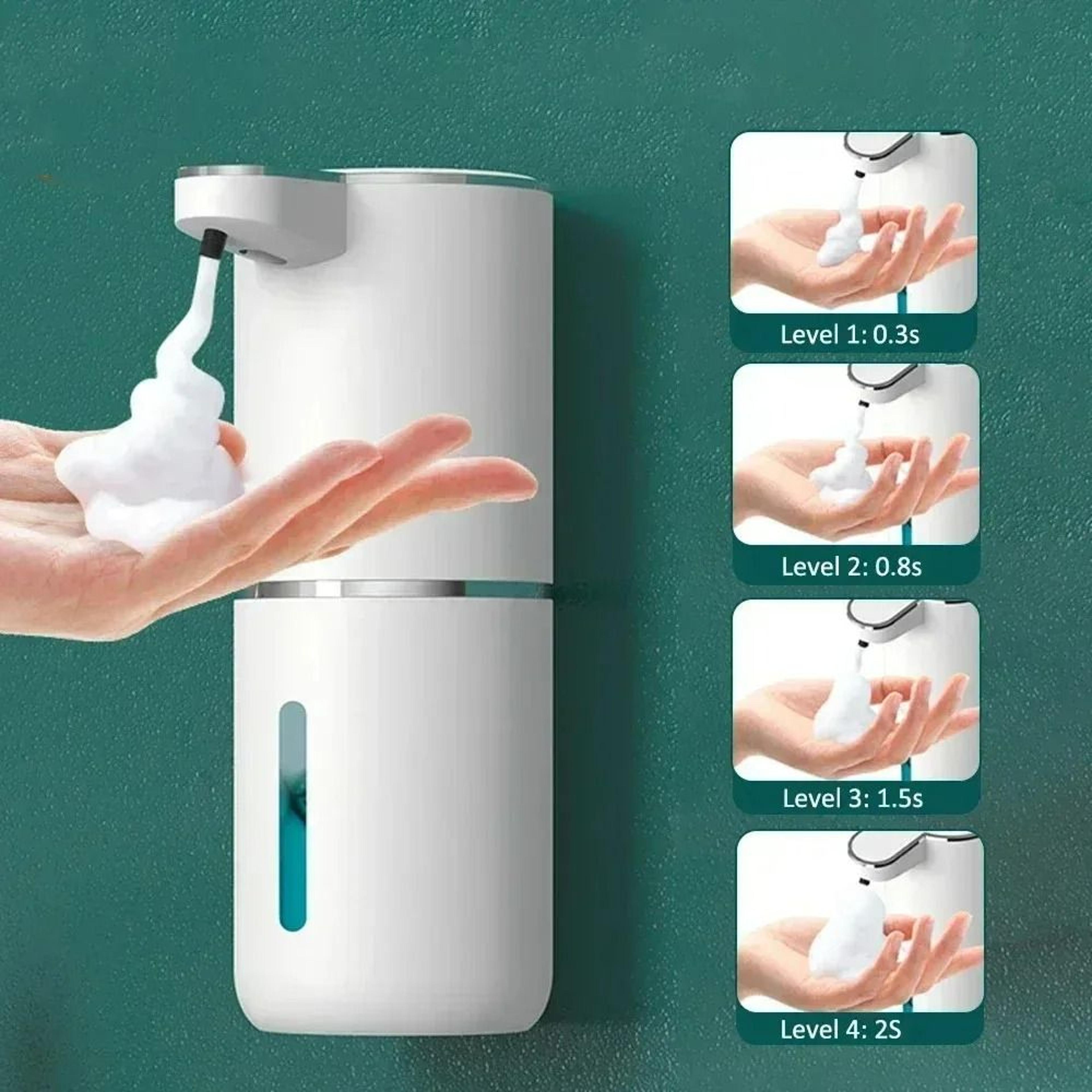 elite 4 level adjustable automatic smart soap dispenser