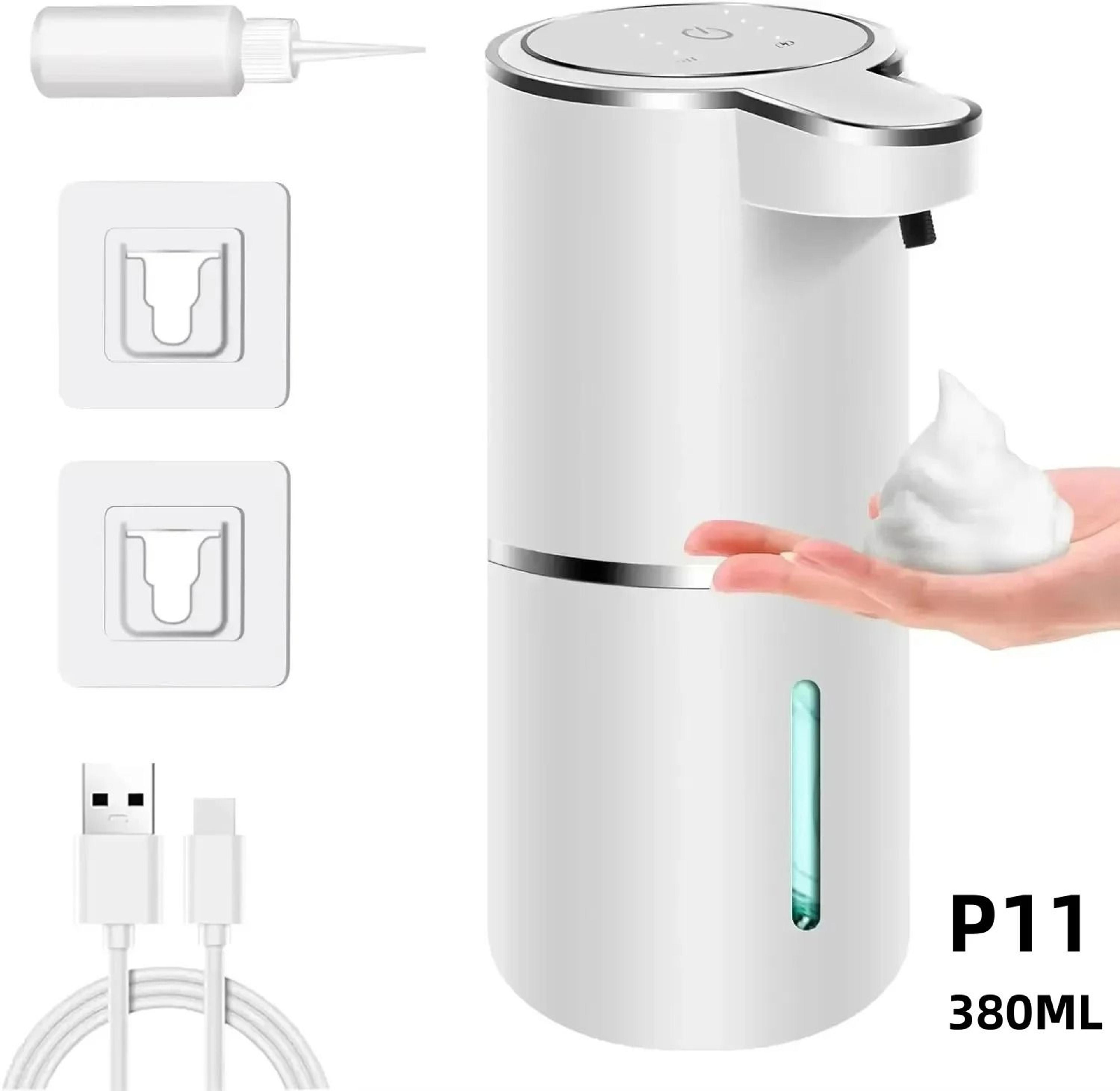 touchless automatic foaming soap dispenser