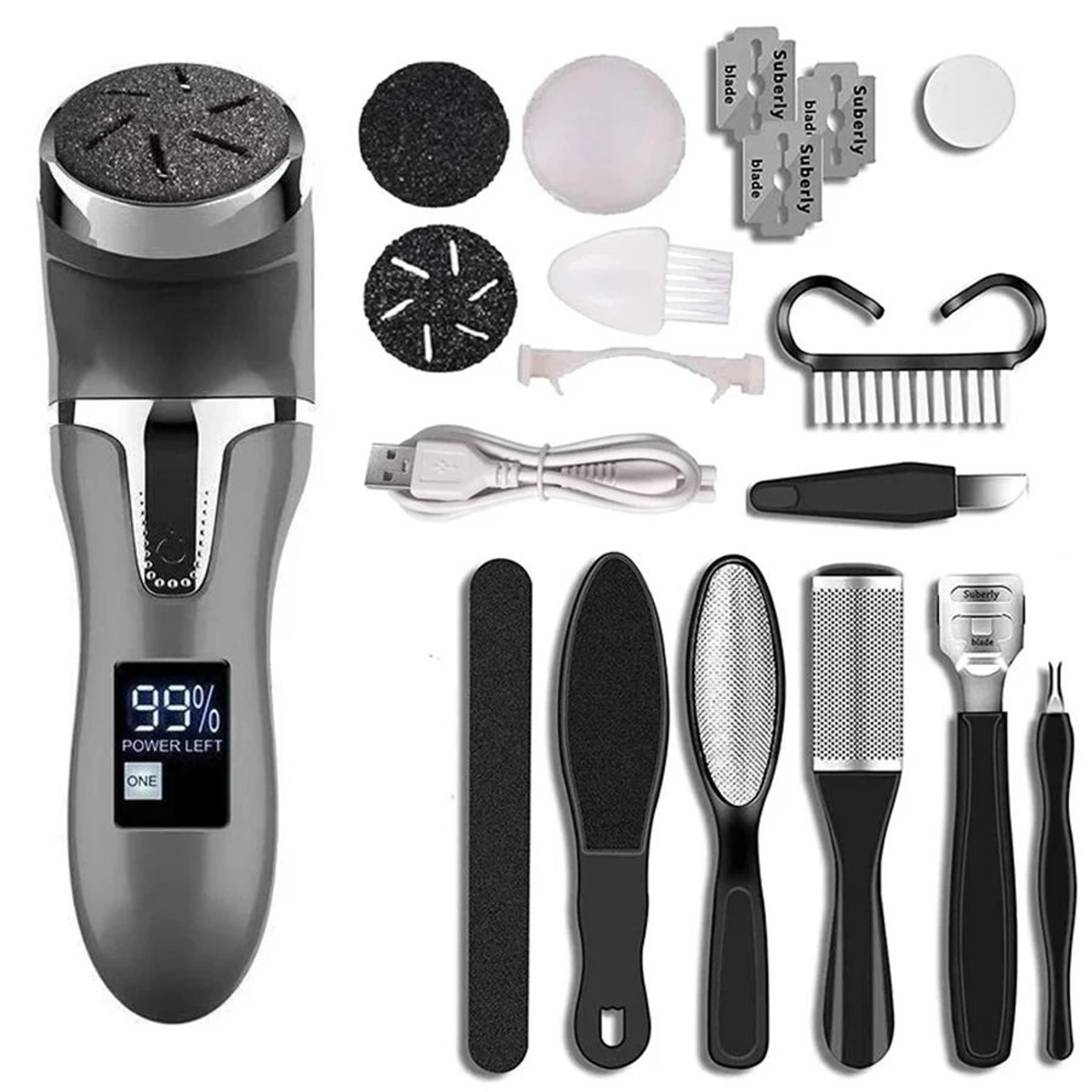 rechargeable electric foot file callus remover