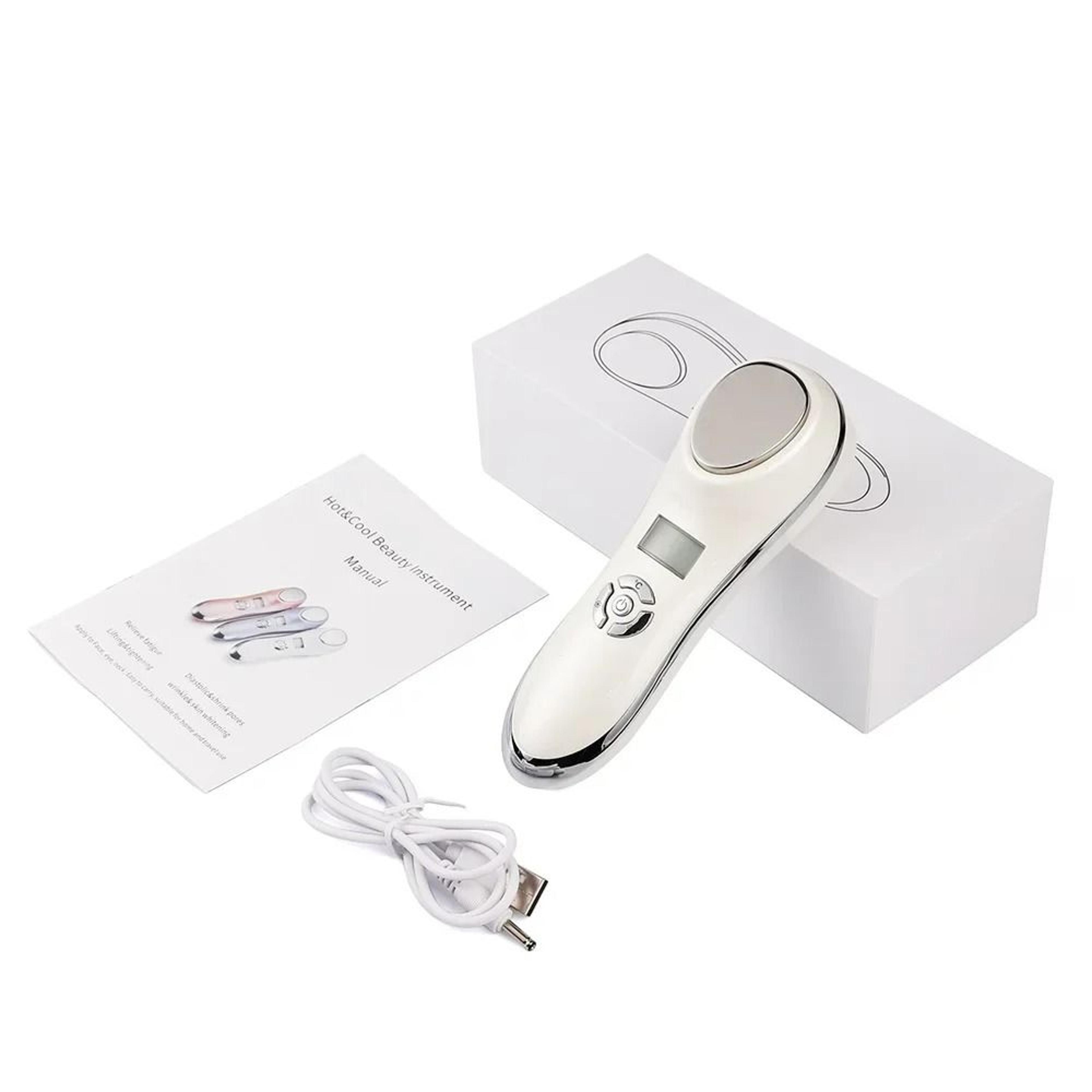 hot and cold facial rejuvenation massager