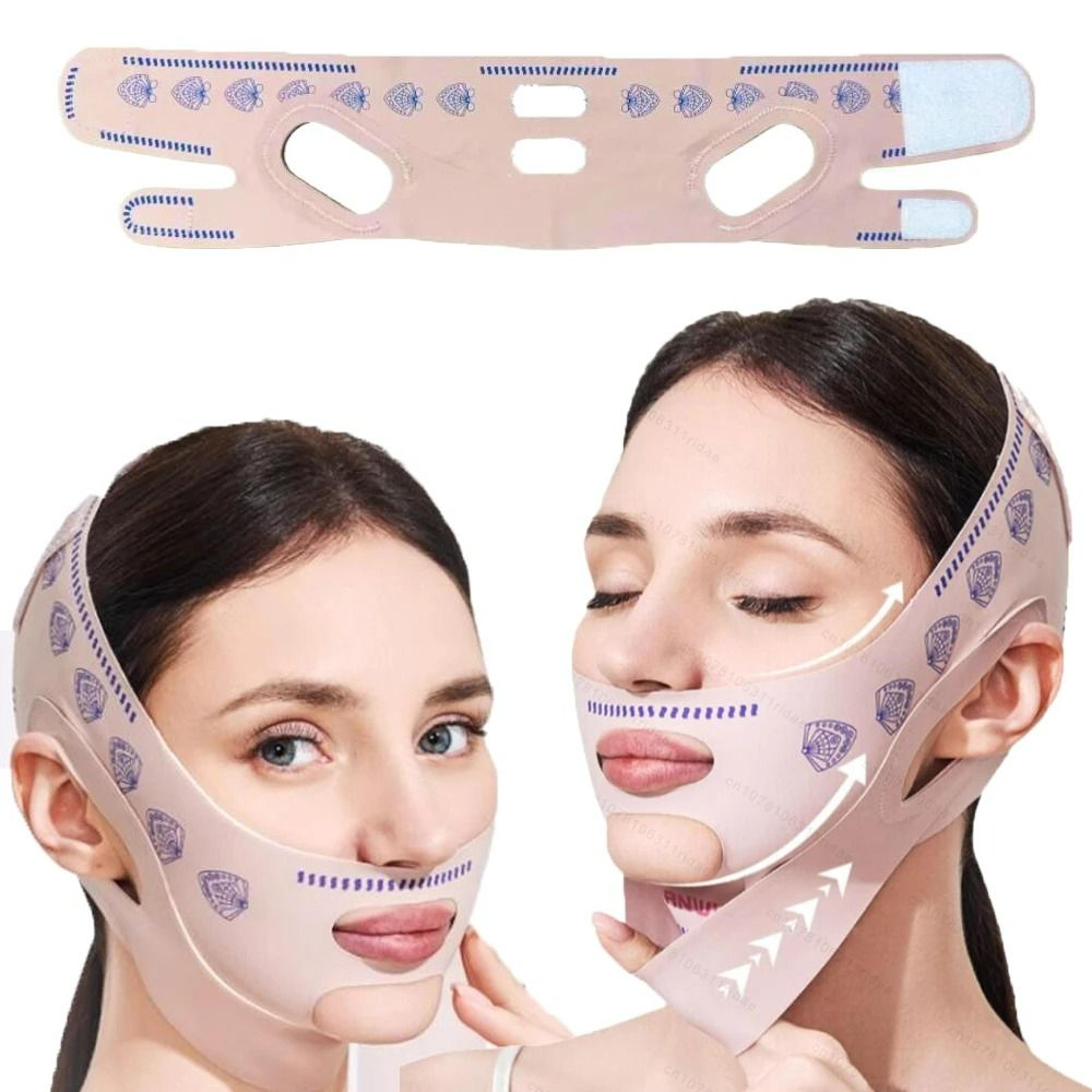 adjustable face sculpting sleep mask (2-piece set)