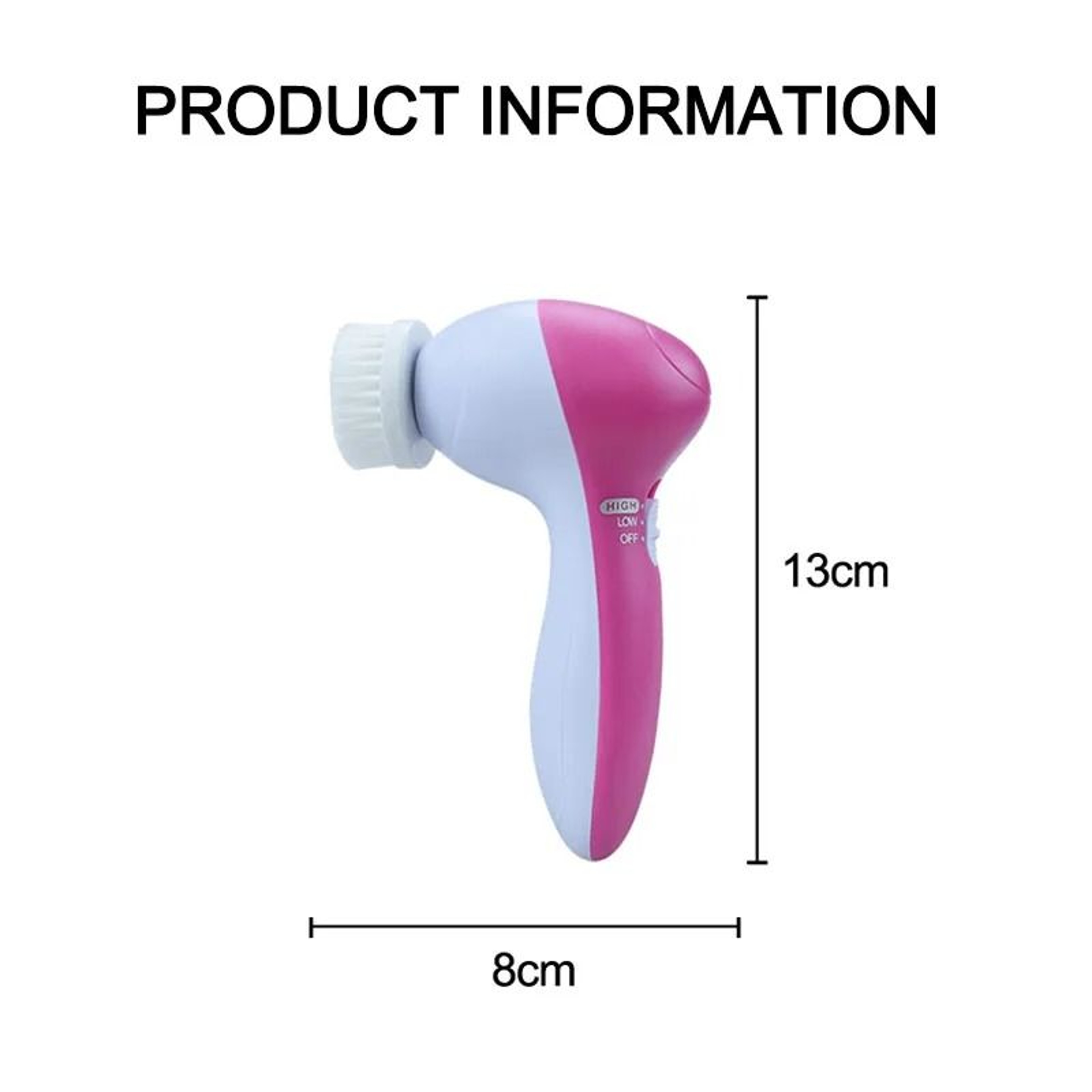 5in1 Electric Facial Cleansing Brush Set 4
