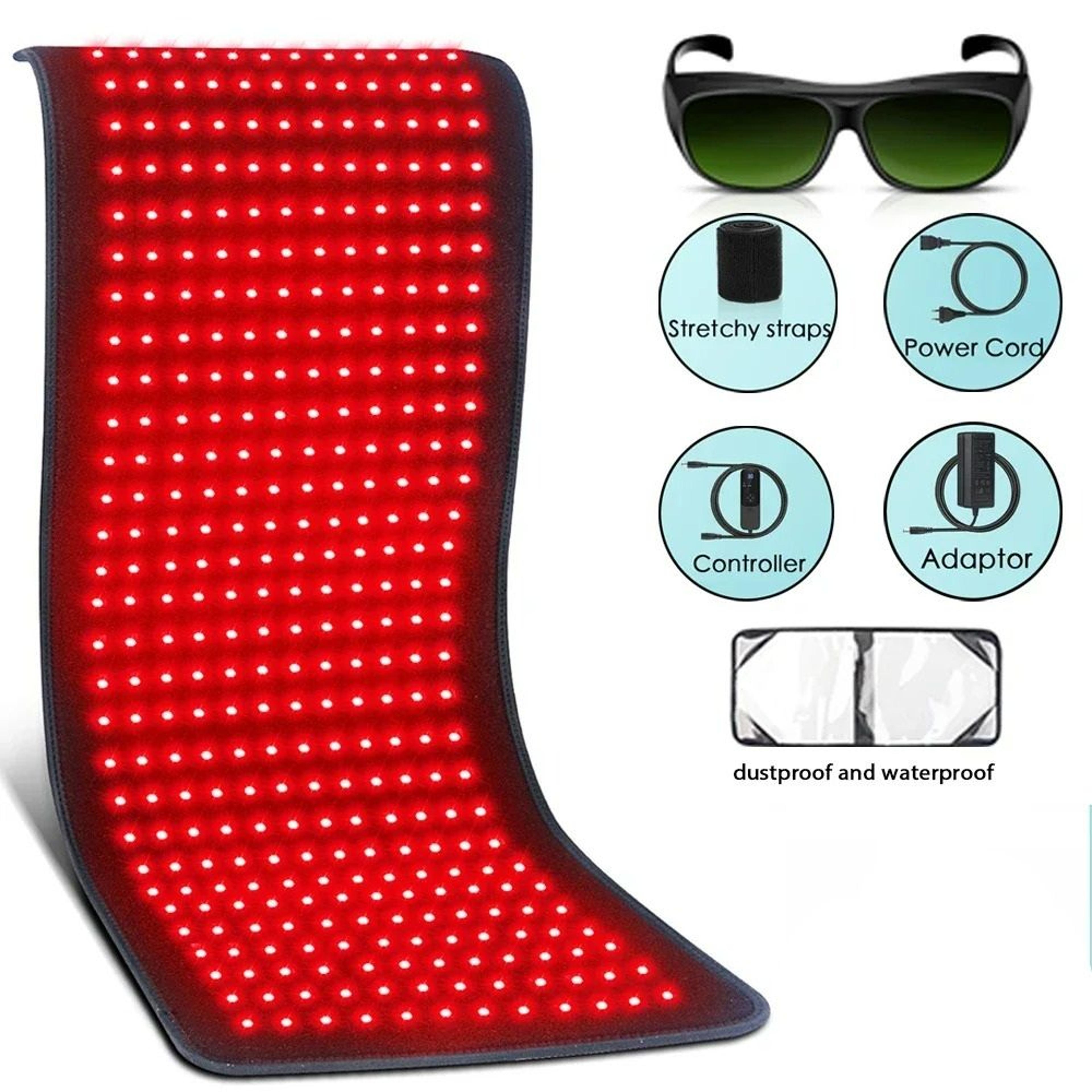 updated red light therapy heating pad