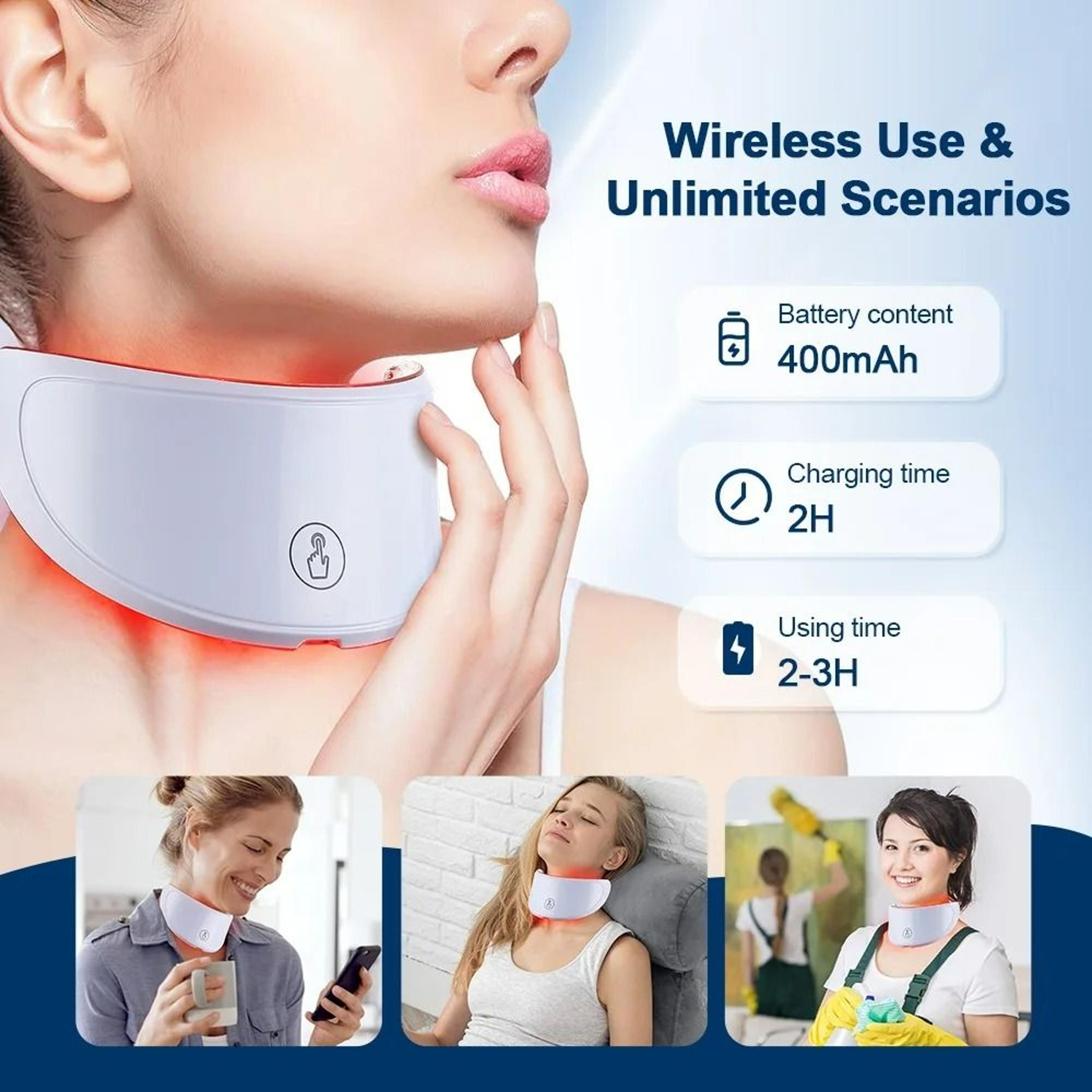 7-color led neck rejuvenation mask