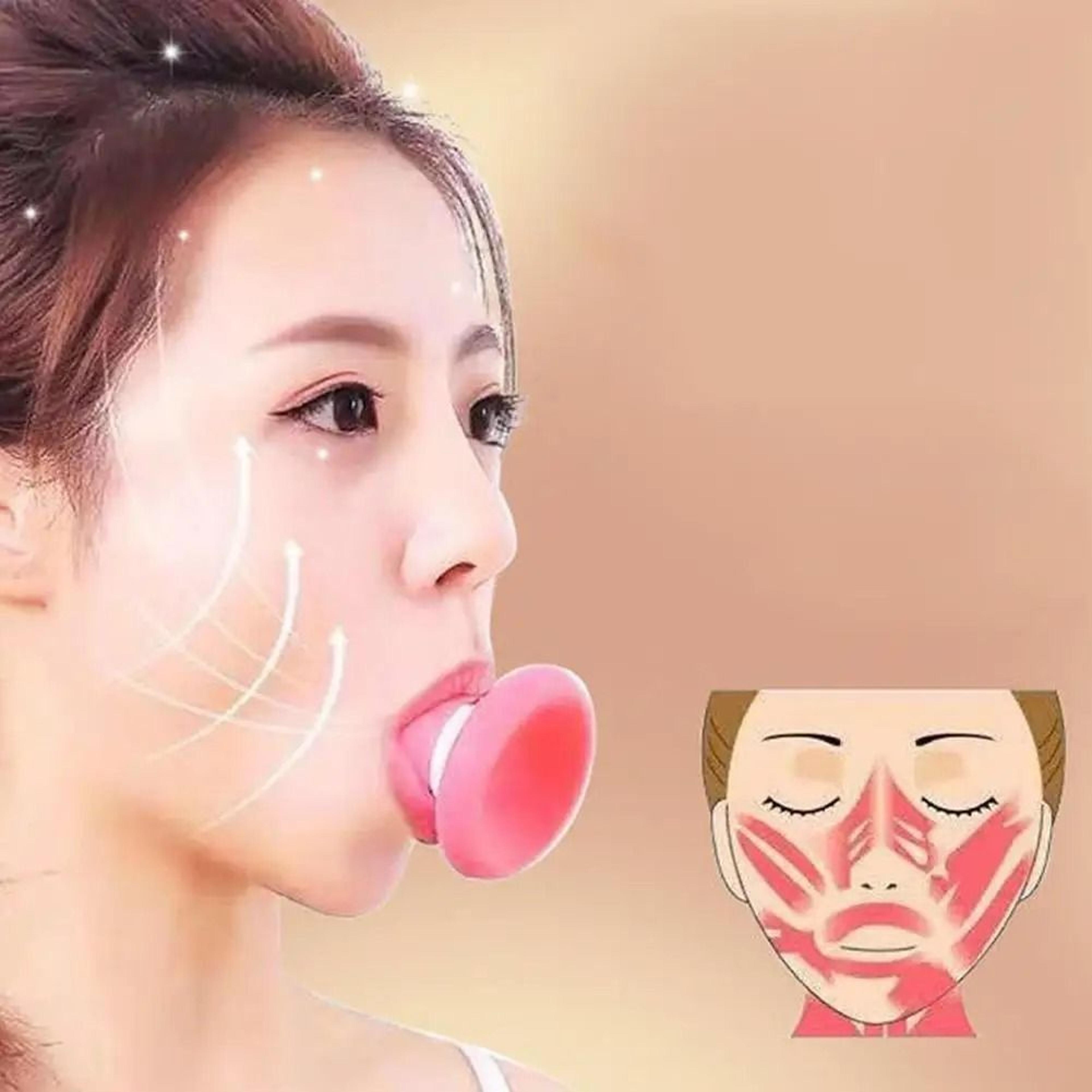 silicone facial masseter & jawline trainer
