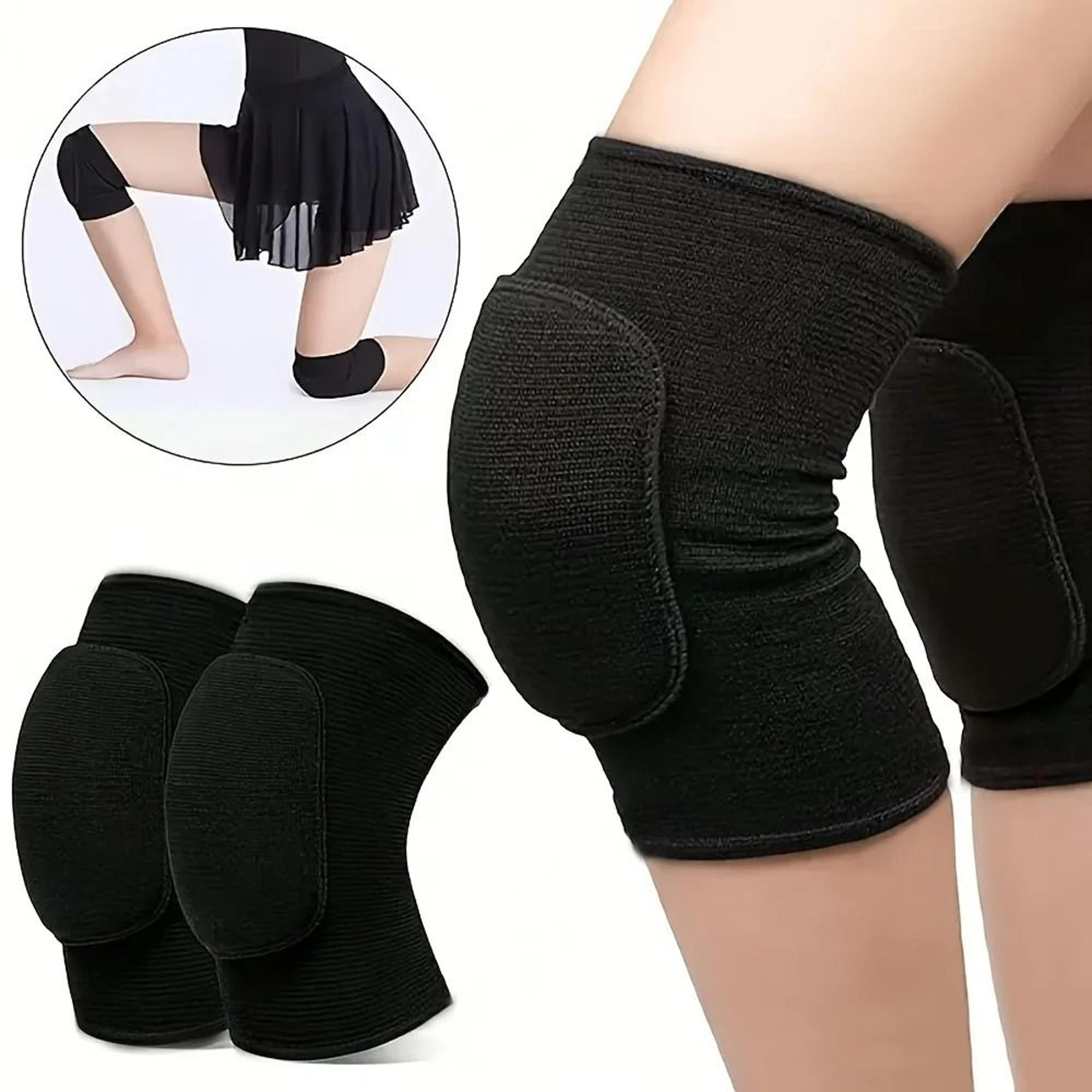 thick sponge protective knee compression pads