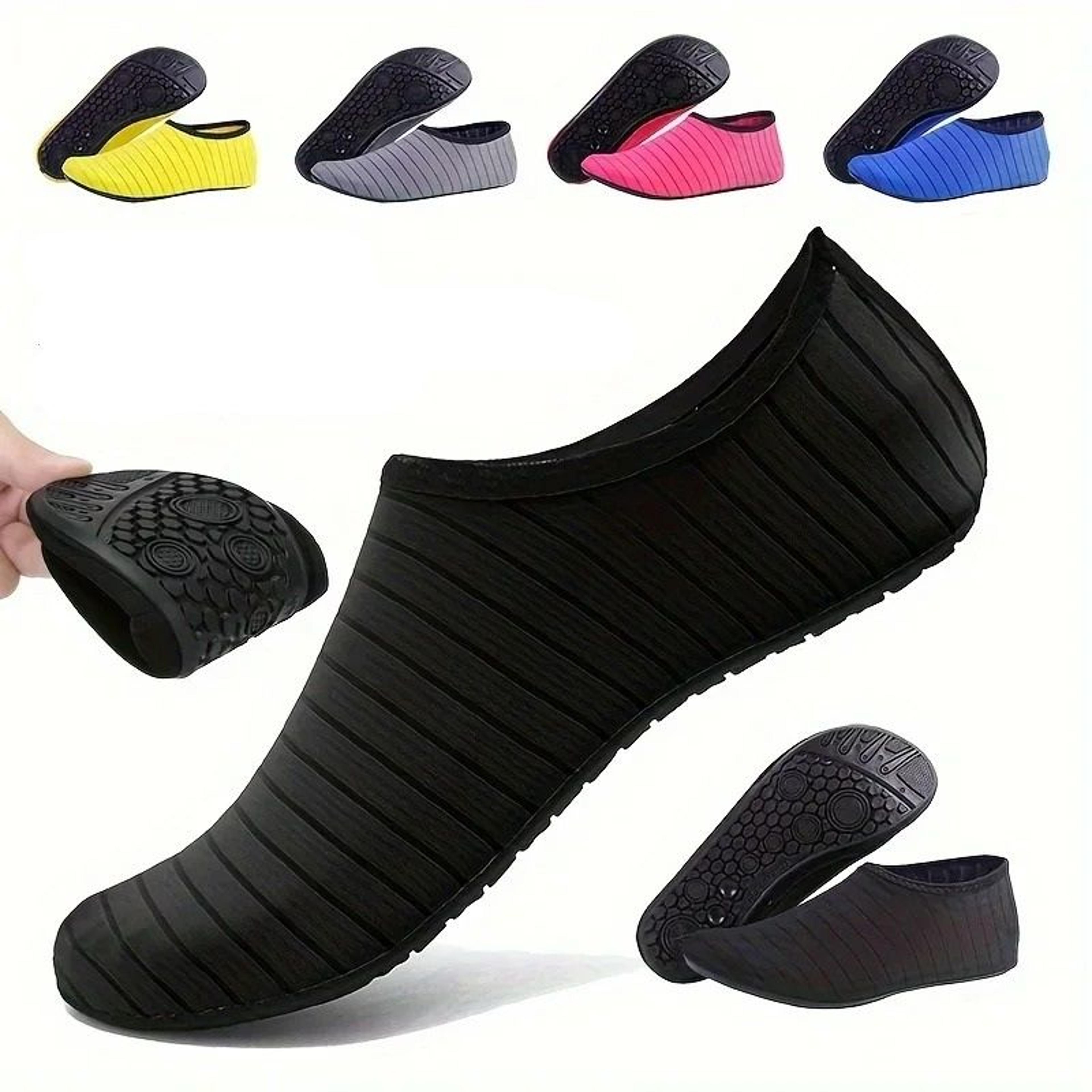 1 pair quick-dry non-slip barefoot water shoes (men & women)