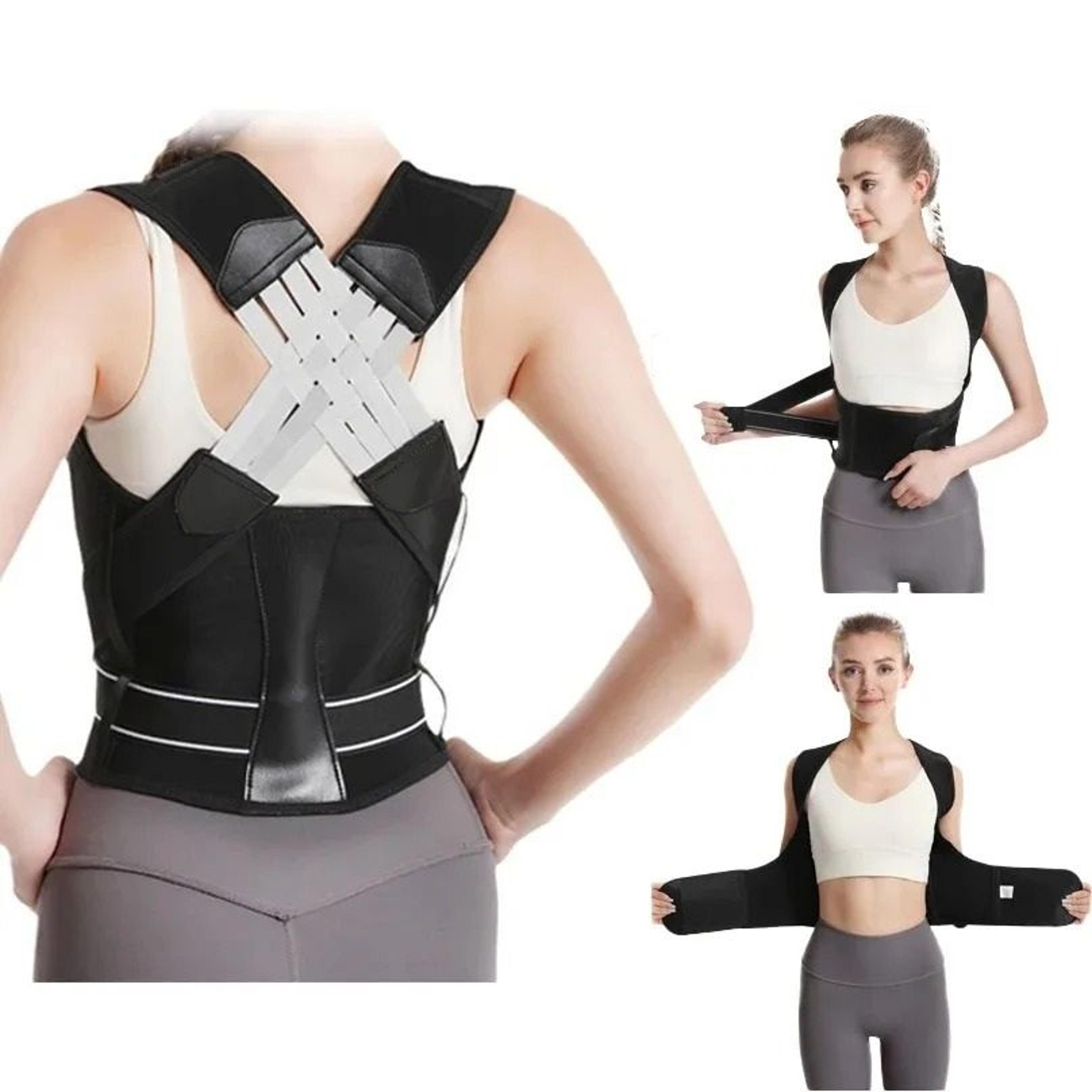 premium breathable back posture corrector brace (women, men, & kids)