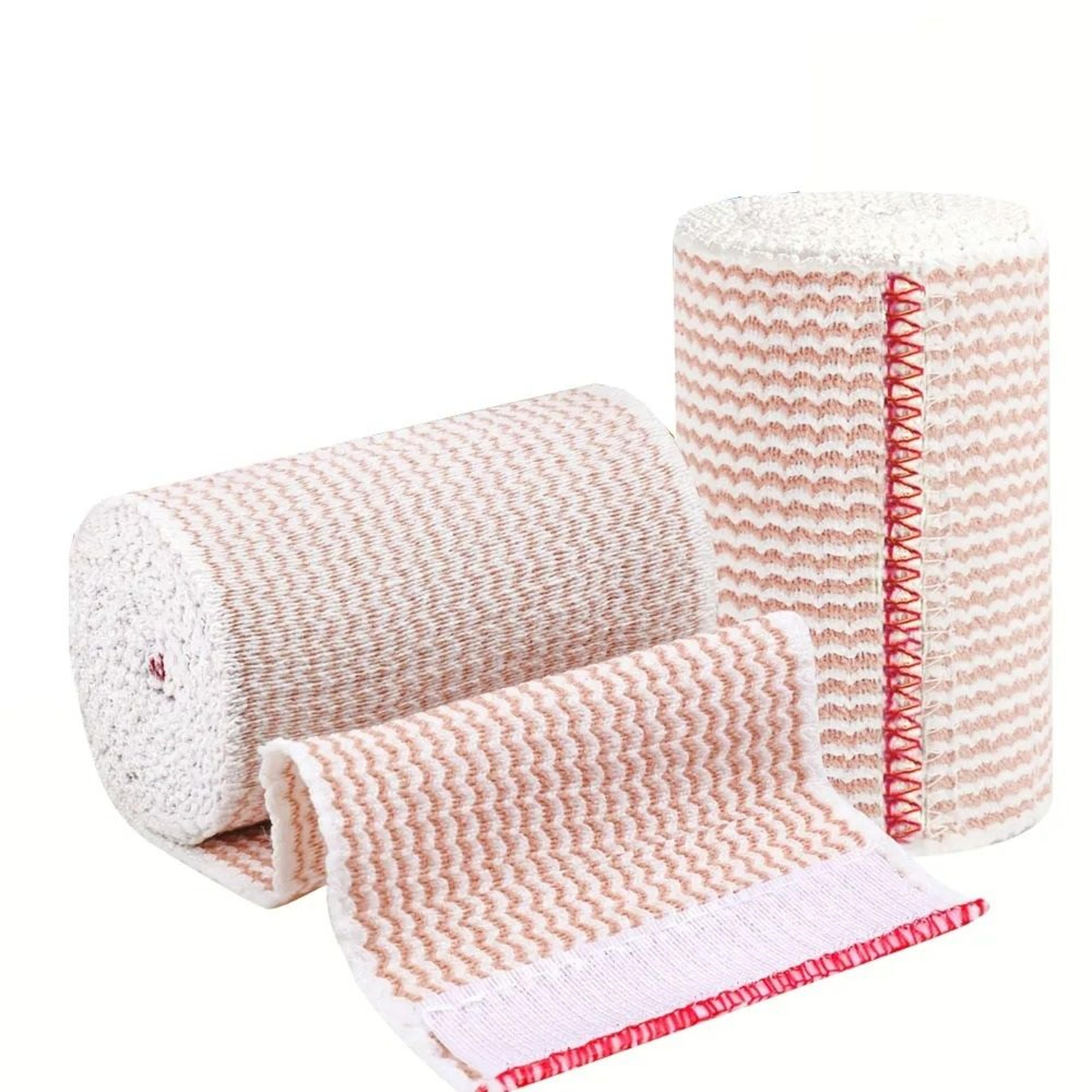 2-pack premium reusable elastic bandage wrap with hook & loop closure