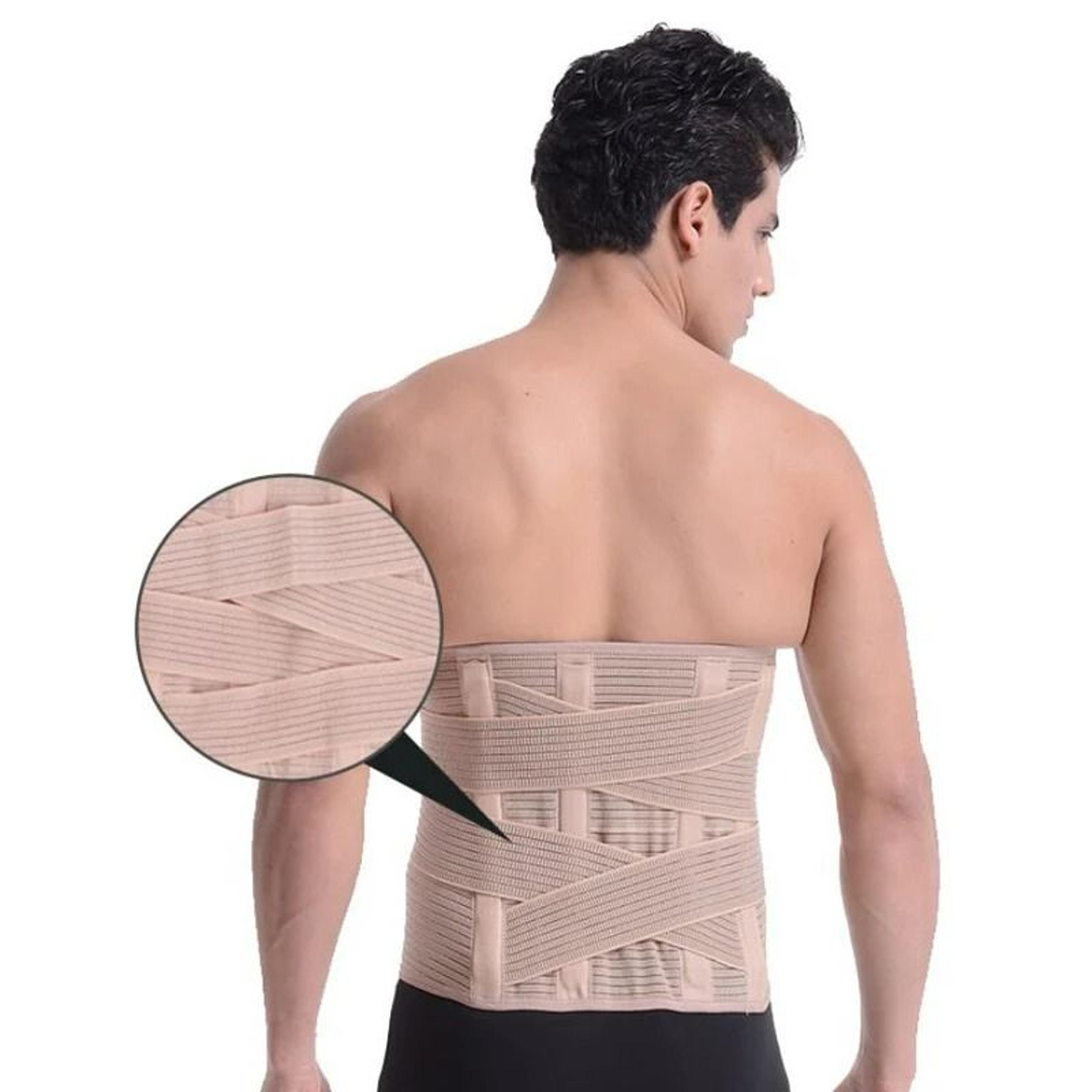 premium lumbar support belt & high-compression waist trimmer corset