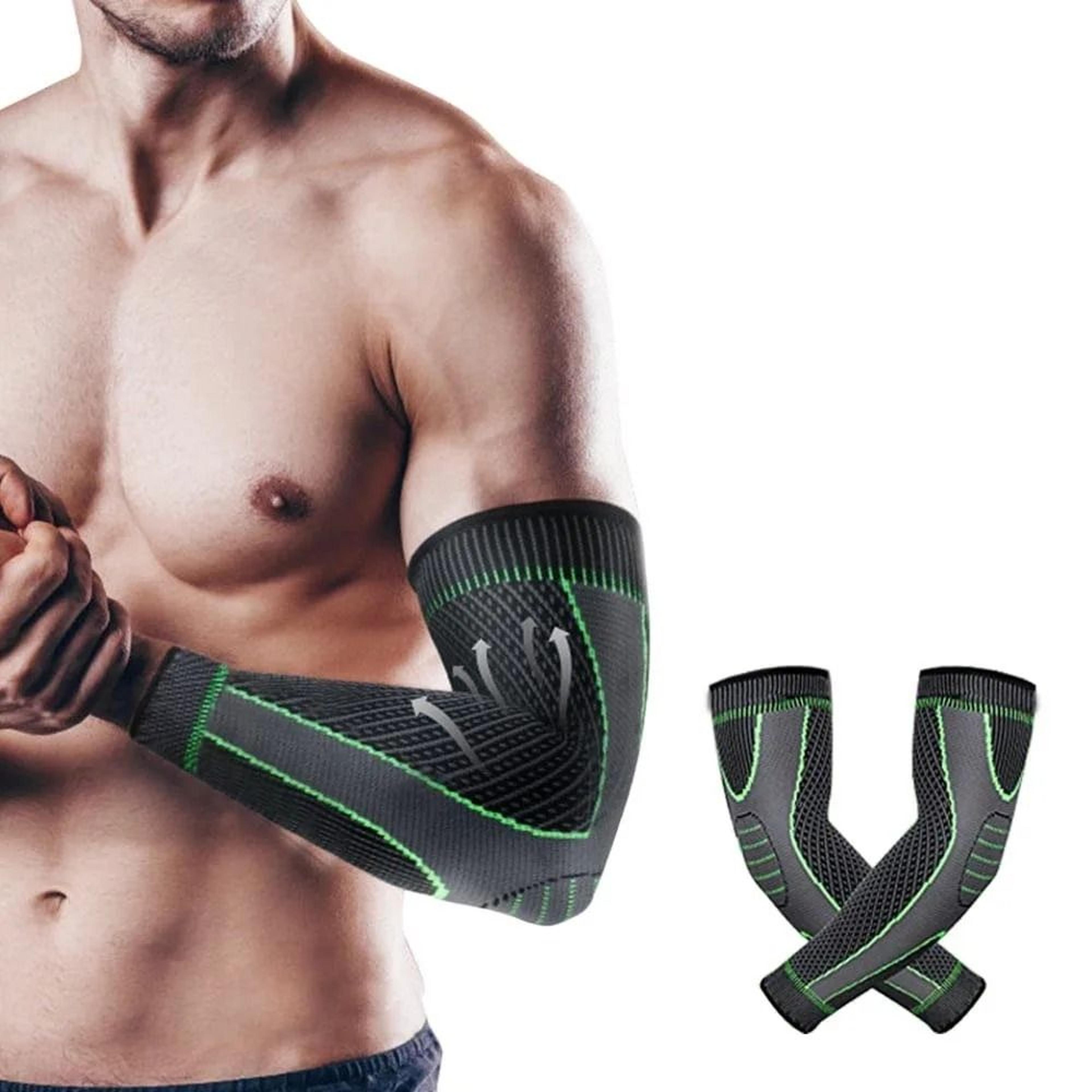 sports arm protection and elbow compression sleeves for tendonitis