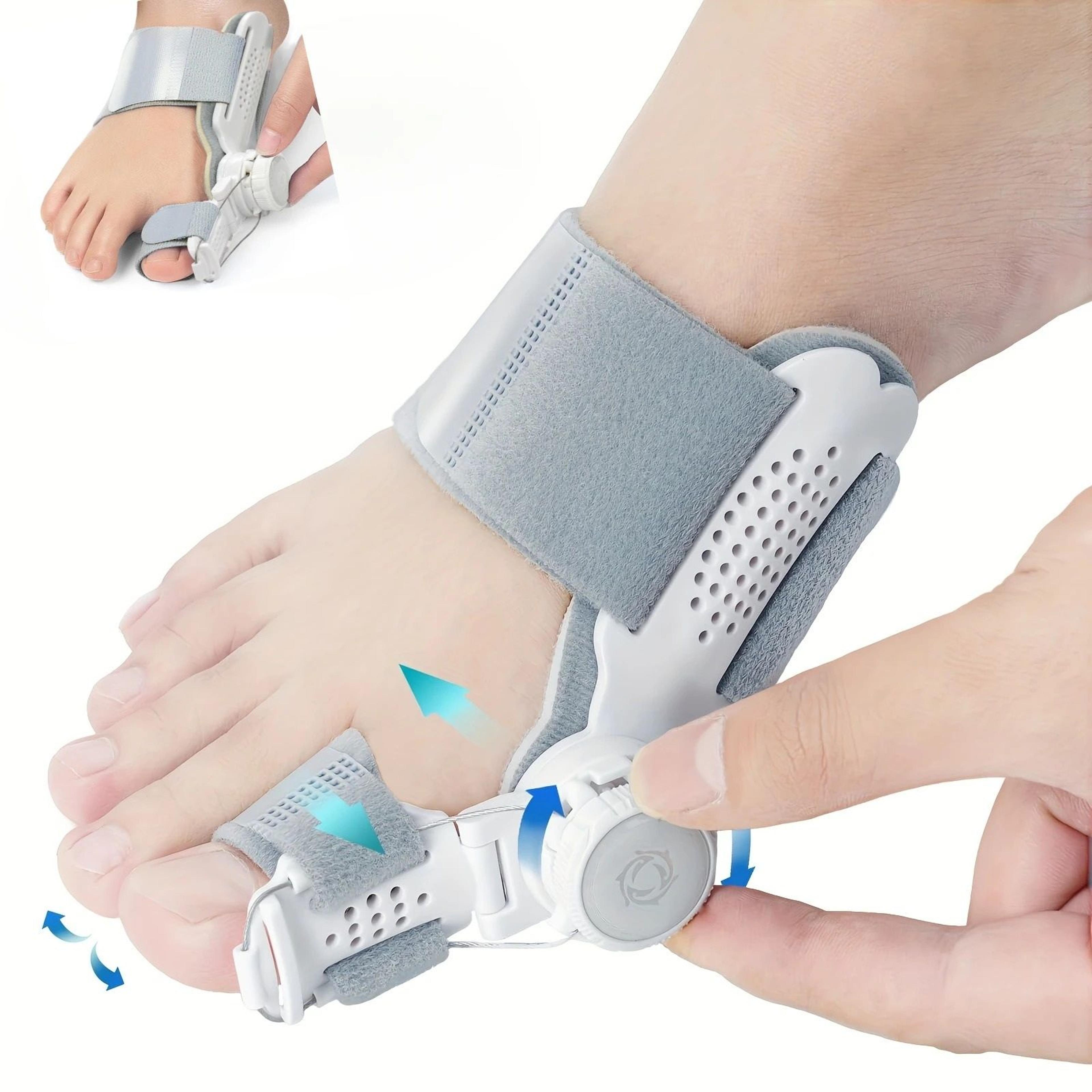 adjustable toe corrector and overlapping toe straightener