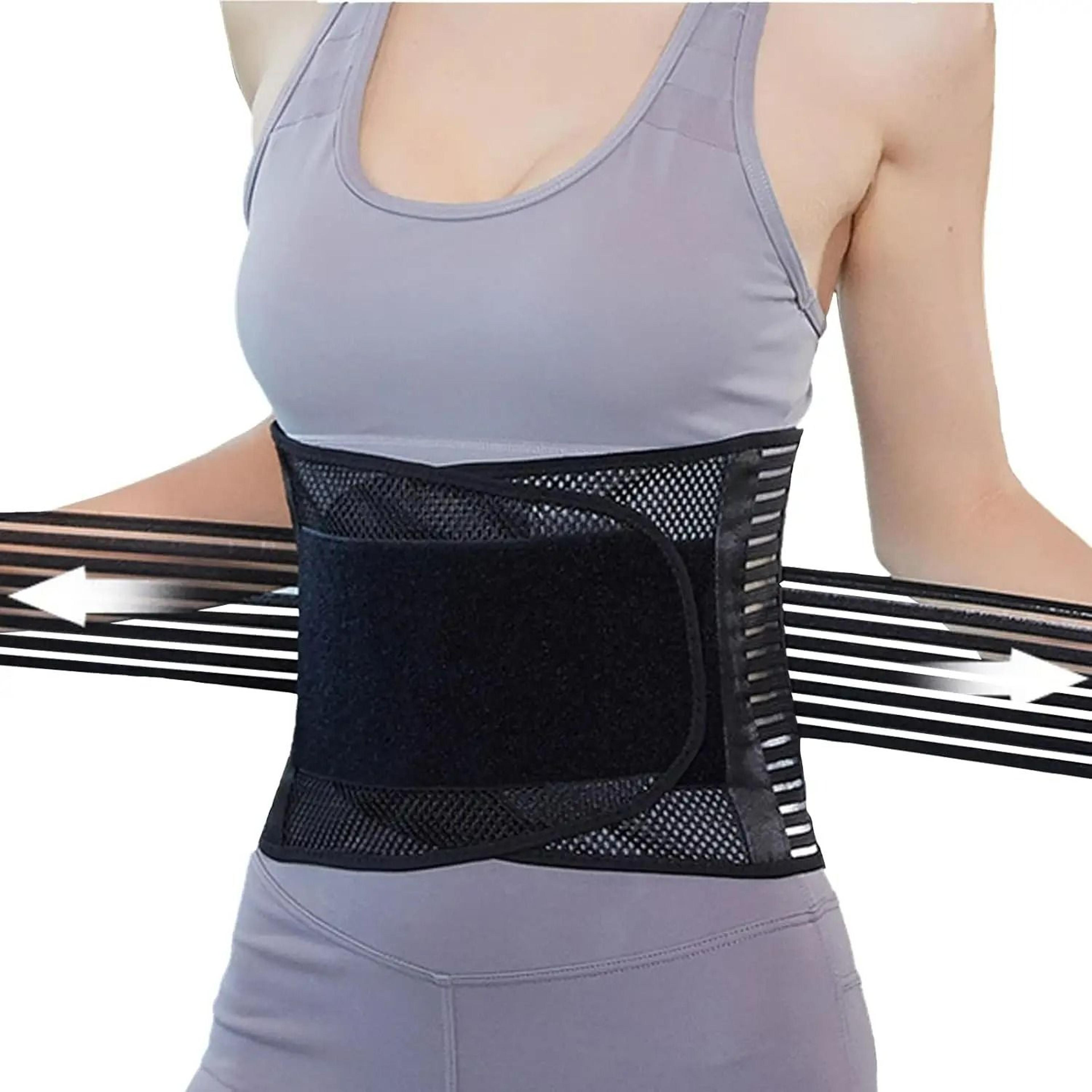 anti-skid mesh adjustable back lumbar support belt