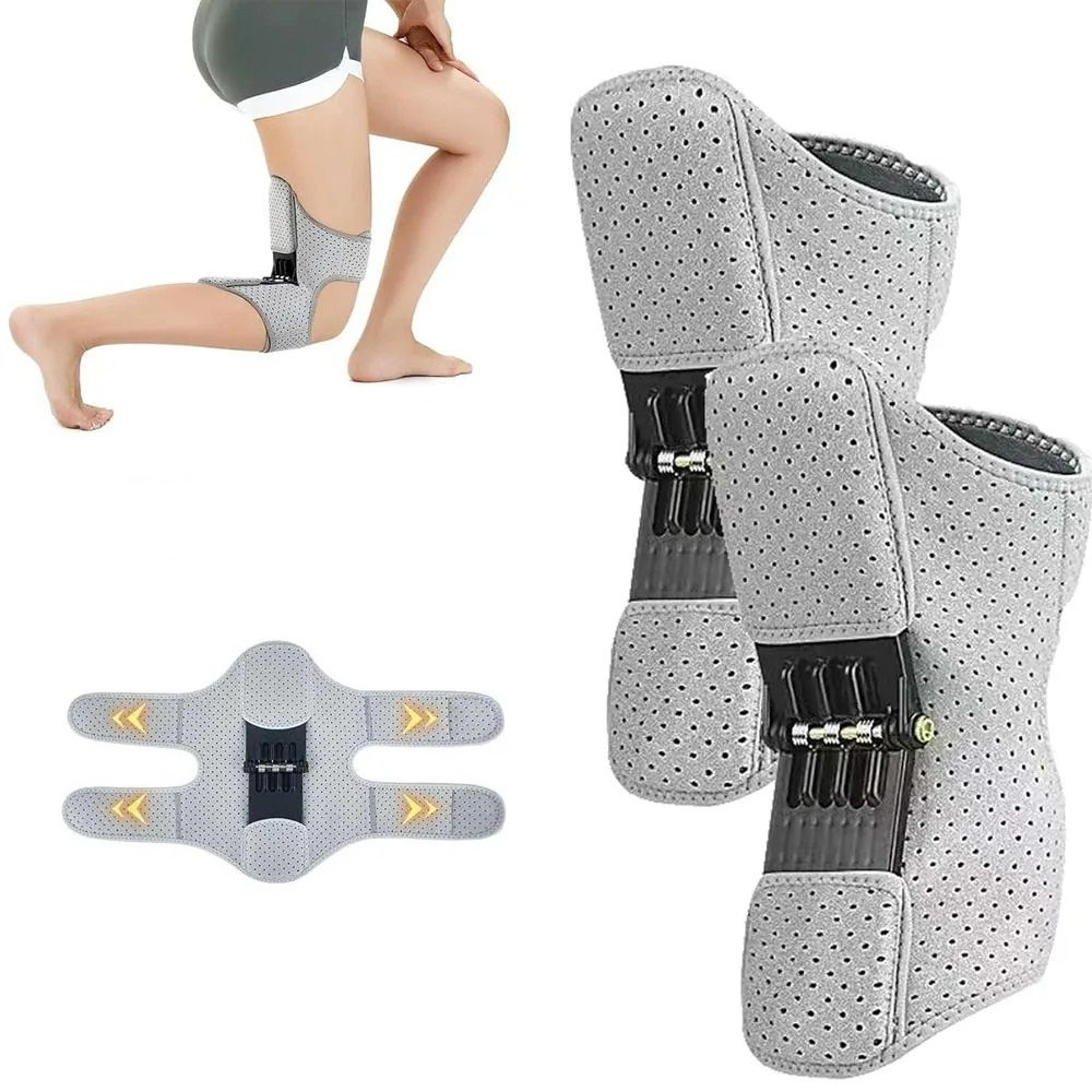 2pcs adjustable hinged knee brace with patella support