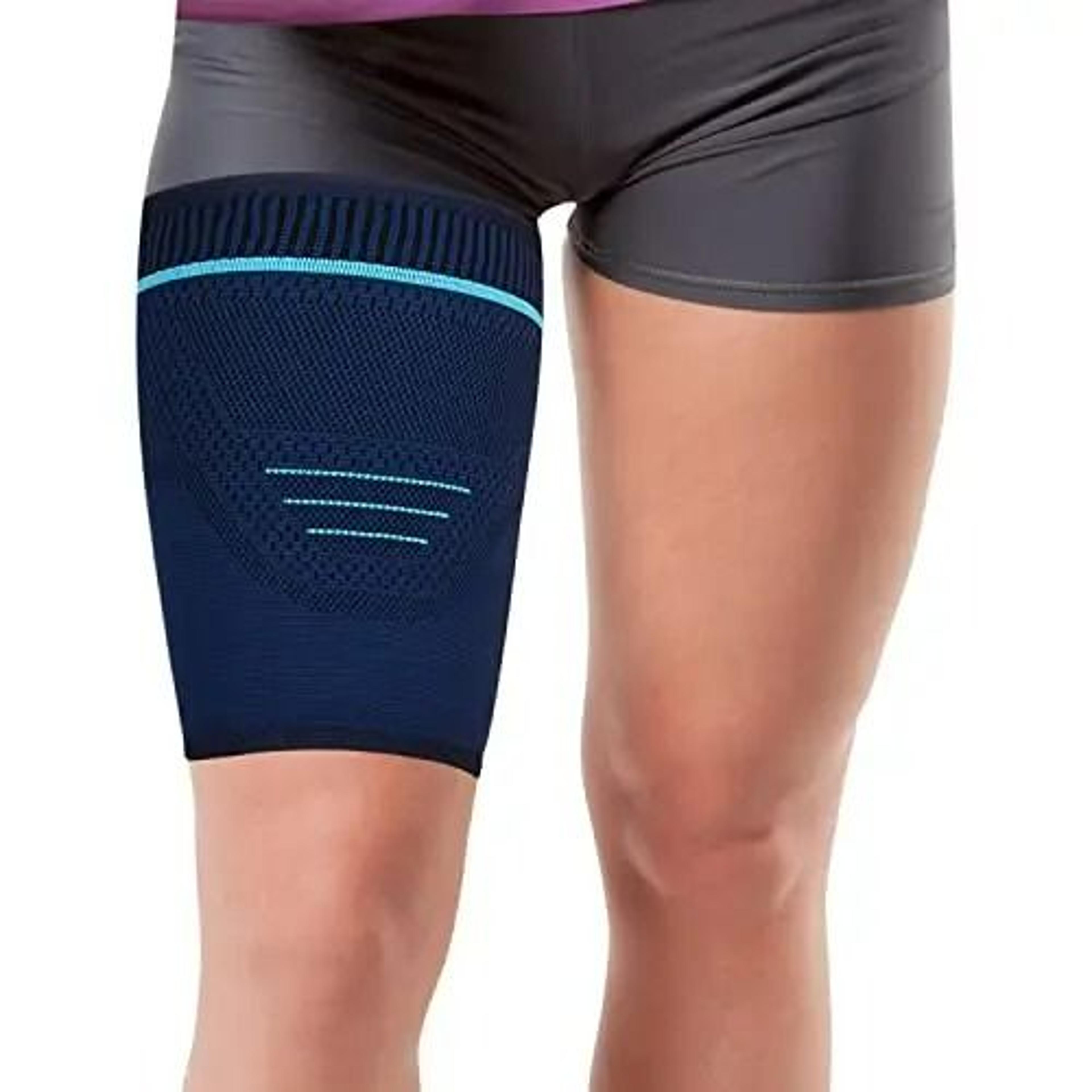 anti-slip upper leg thigh compression sleeve