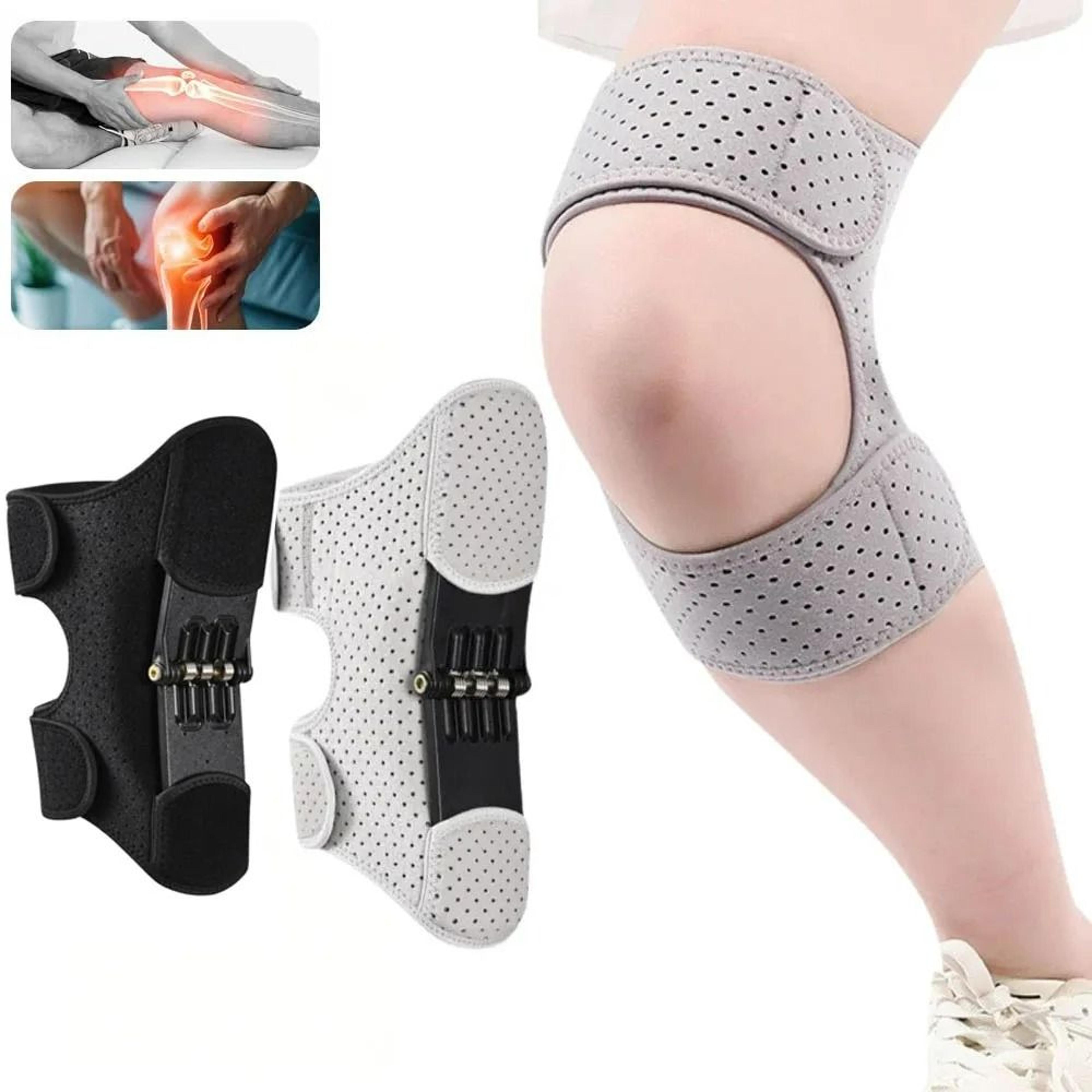 ergonomic joint support knee booster pad with spring technology