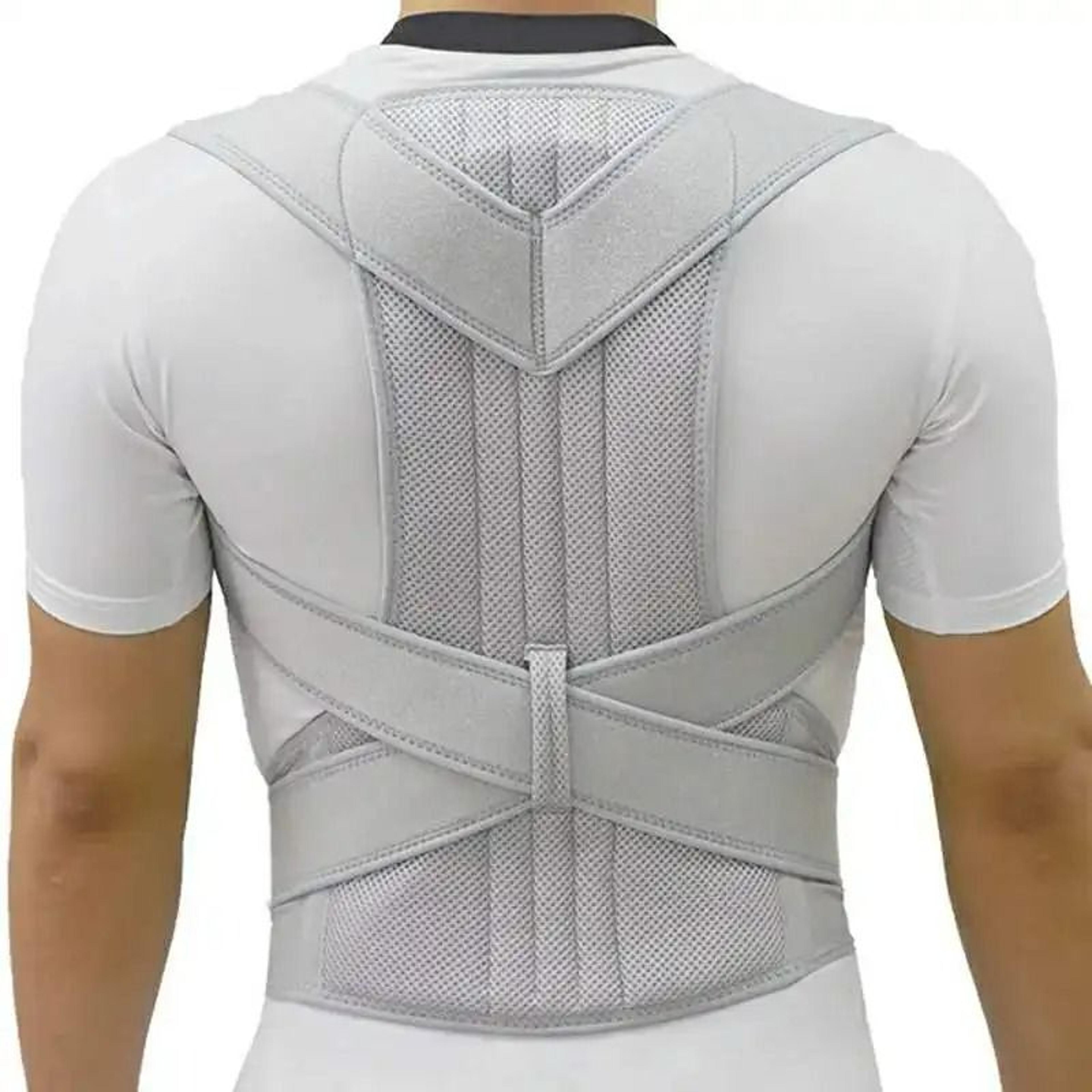 alloy bar posture corrector and scoliosis back brace