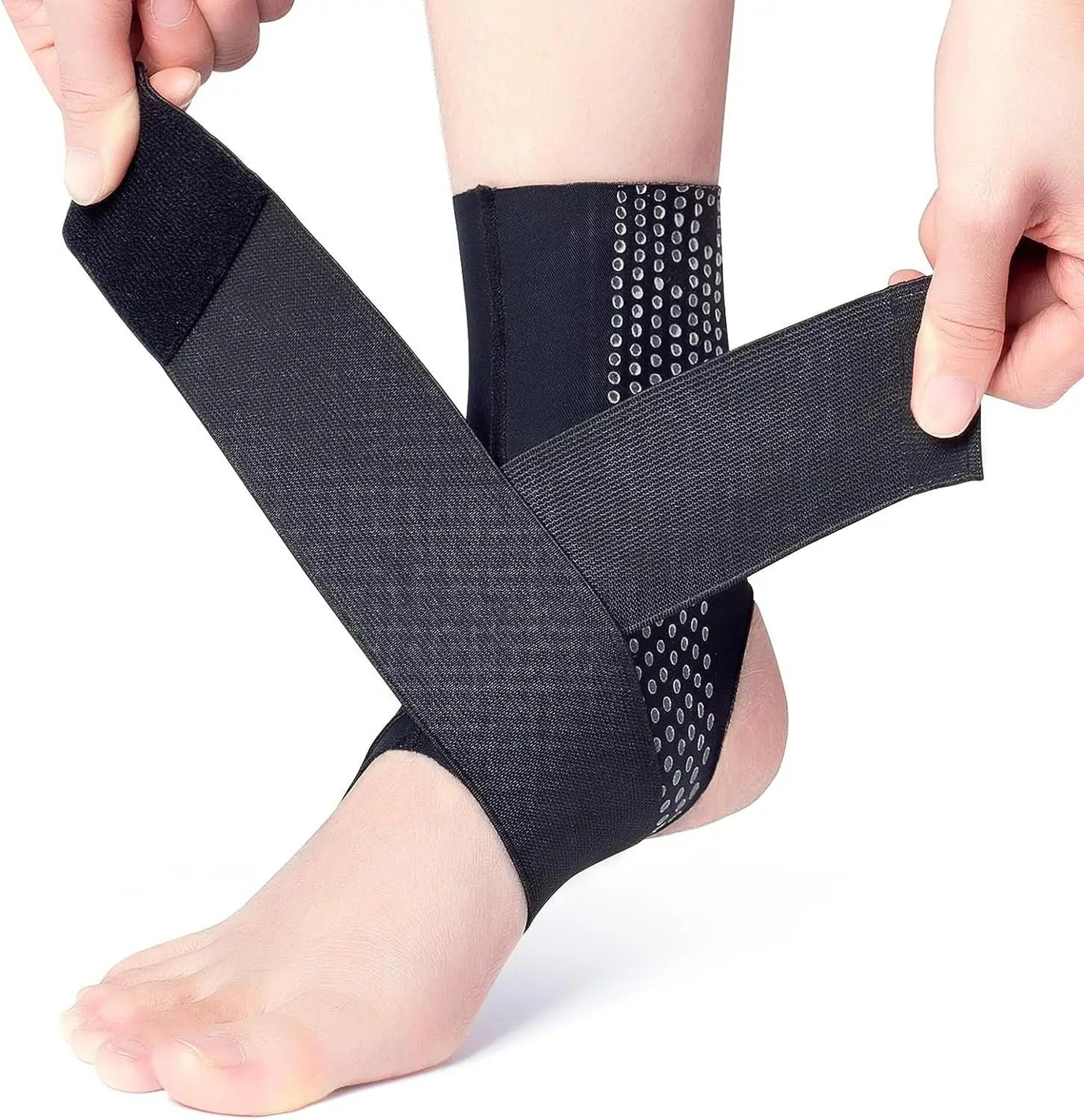 adjustable breathable compression ankle brace and support wrap