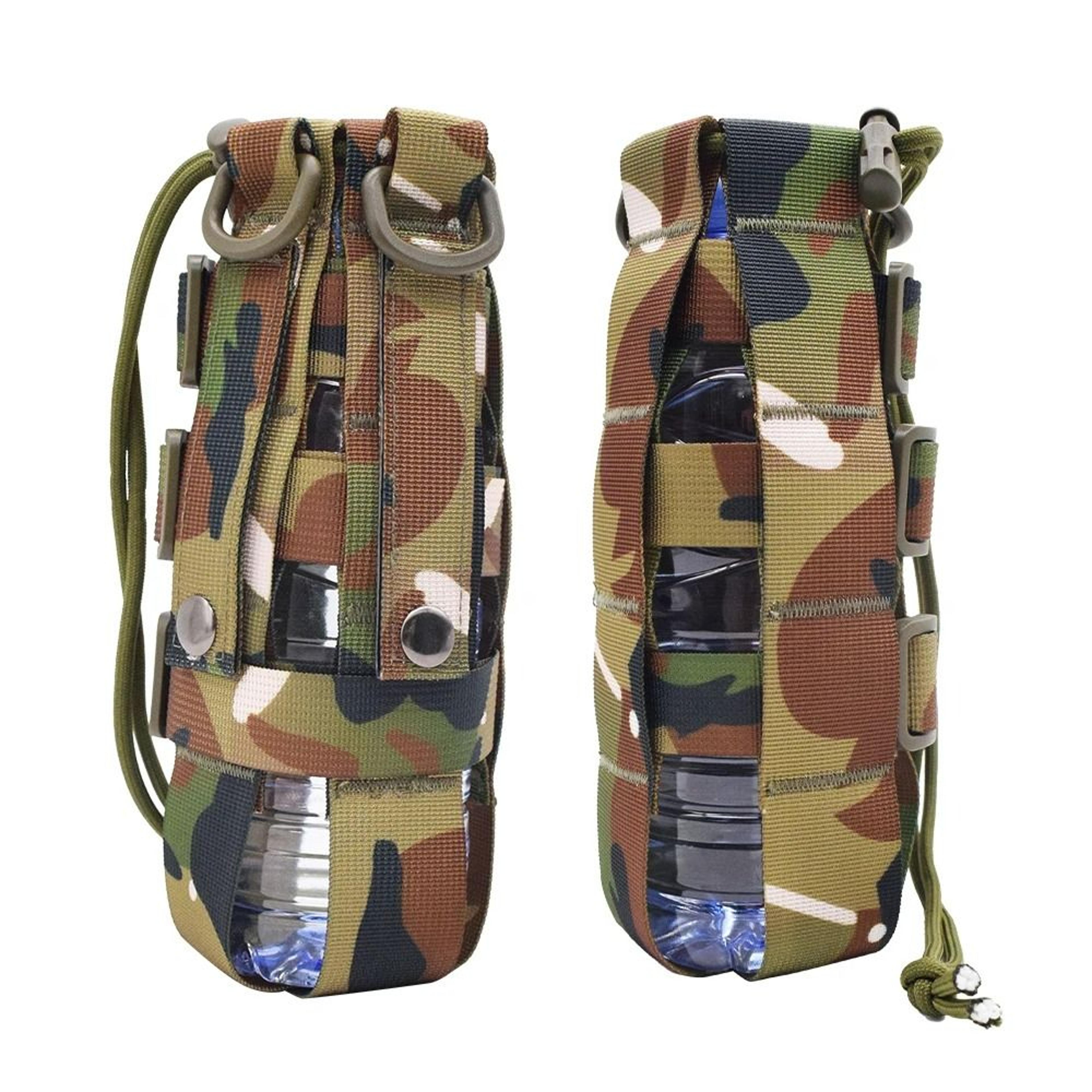 tactical molle water bottle pouch & kettle carrier