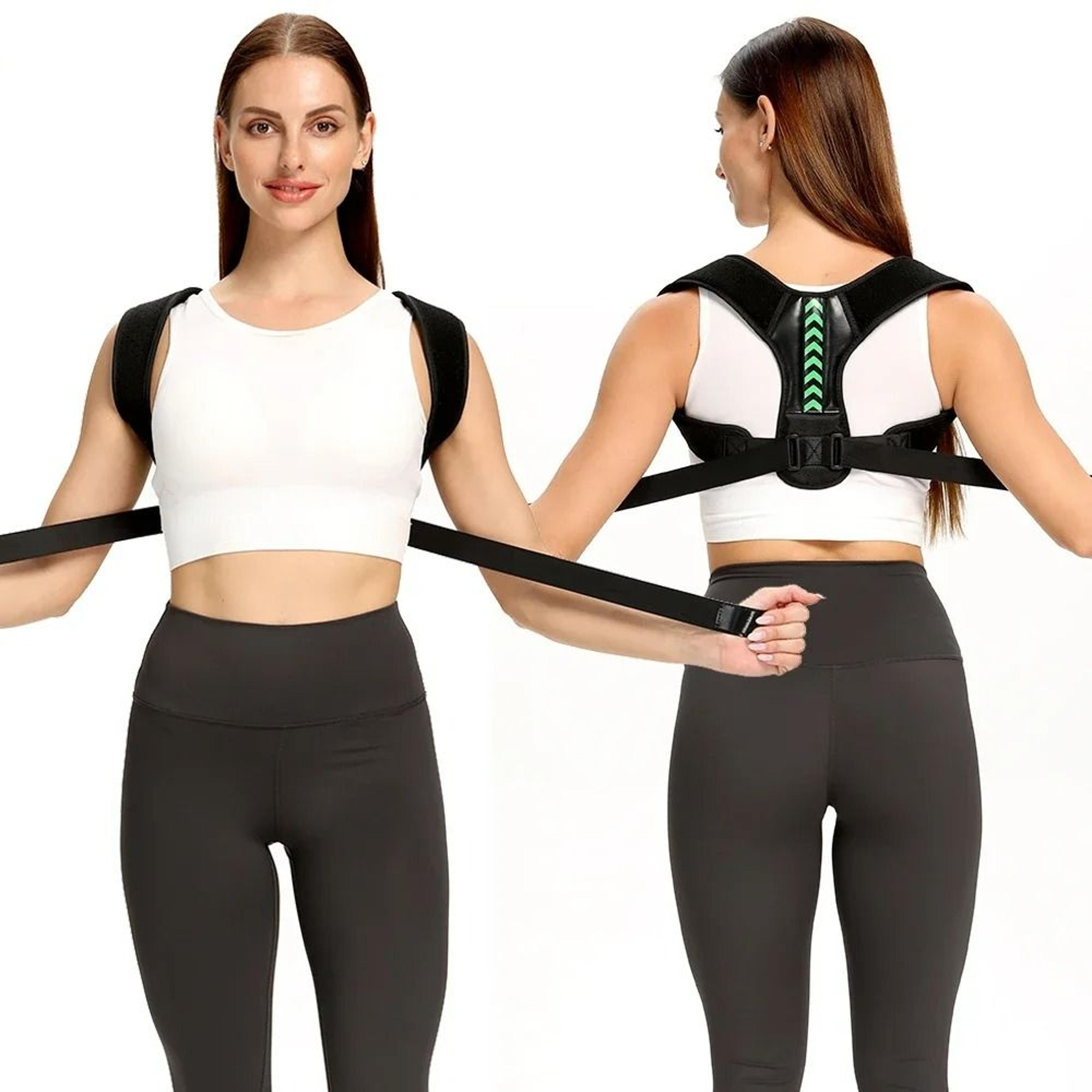 medical adjustable back shoulder posture corrector & clavicle support