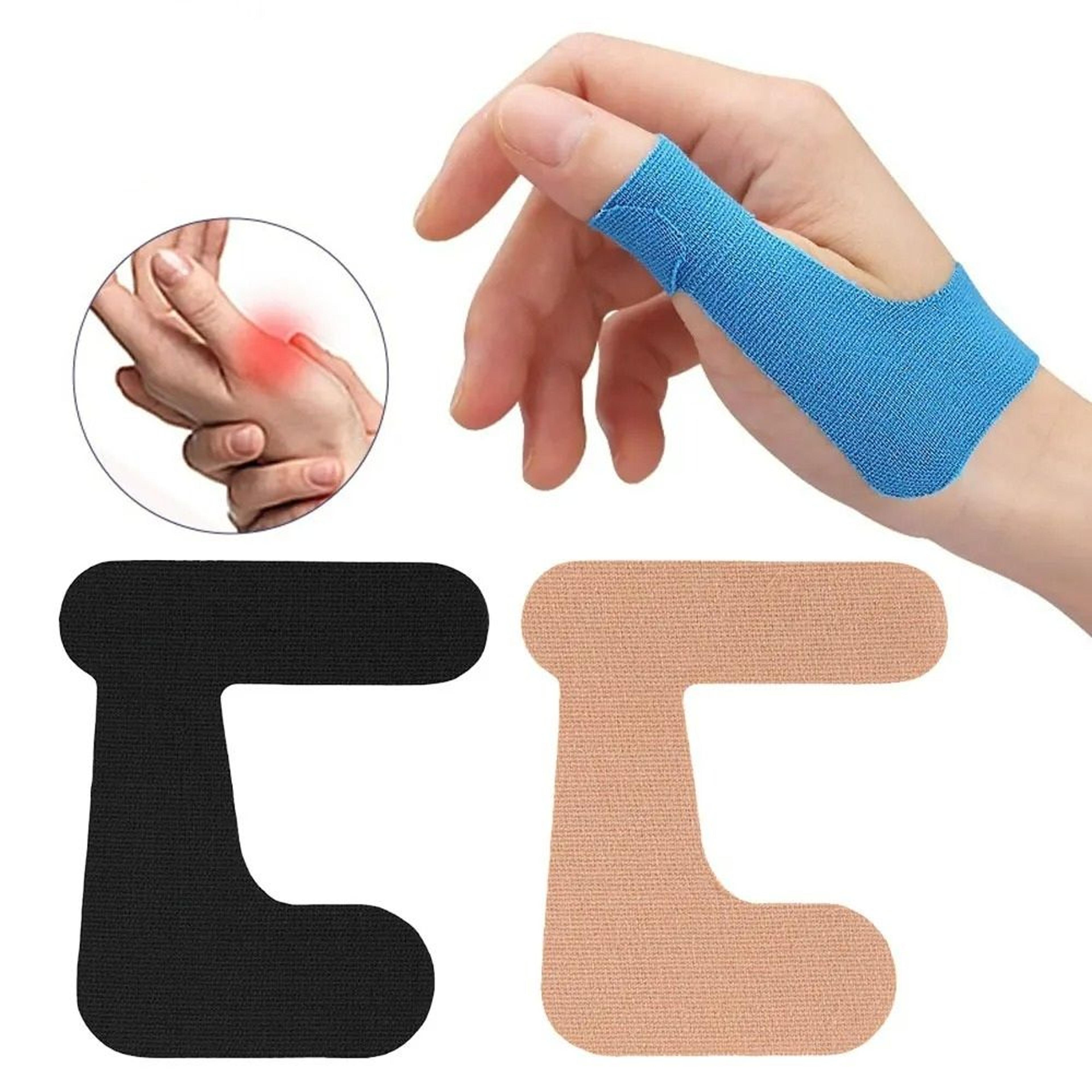 10pcs precut kinesiology tape for thumb & finger support