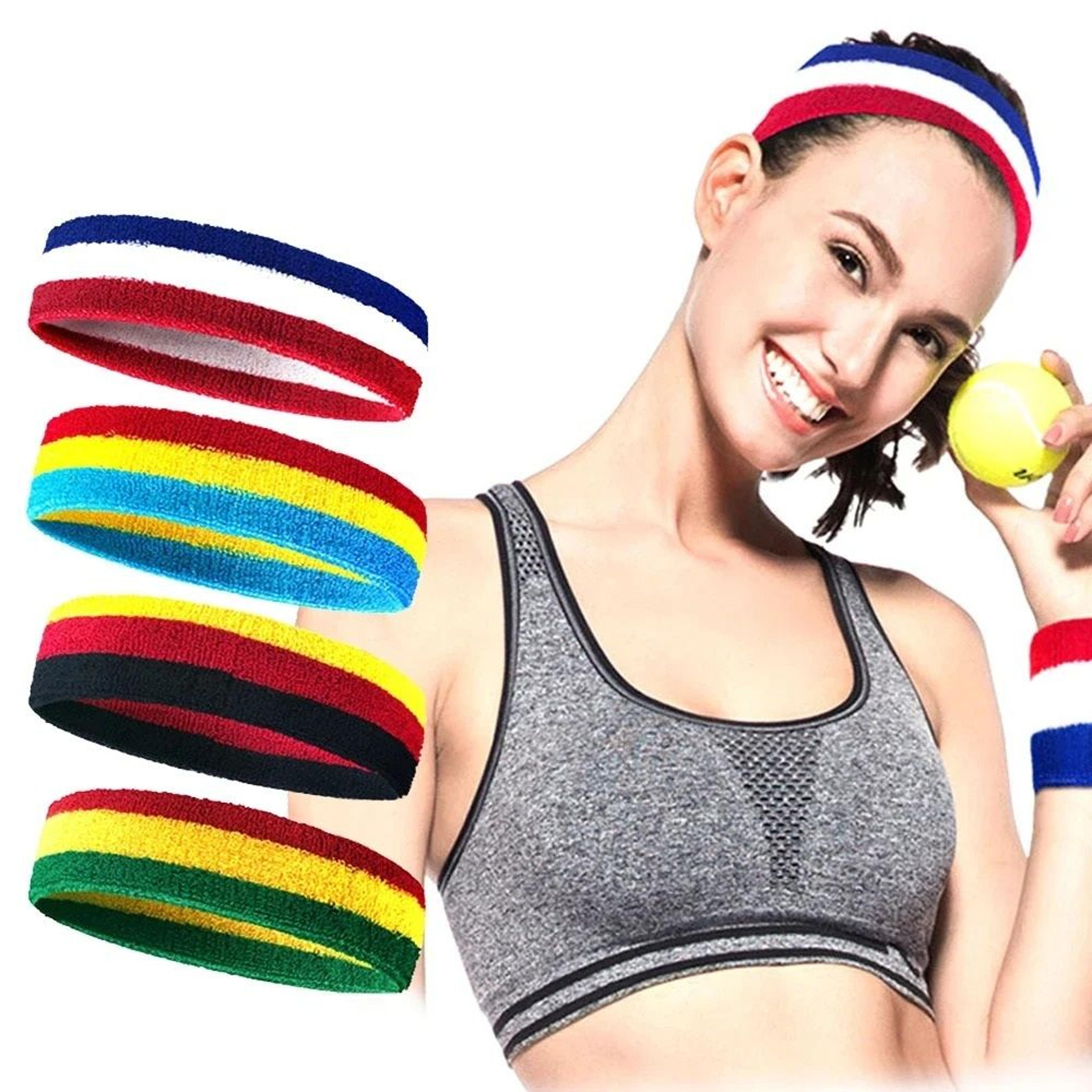 unisex elastic outdoor sports headband & sweatband