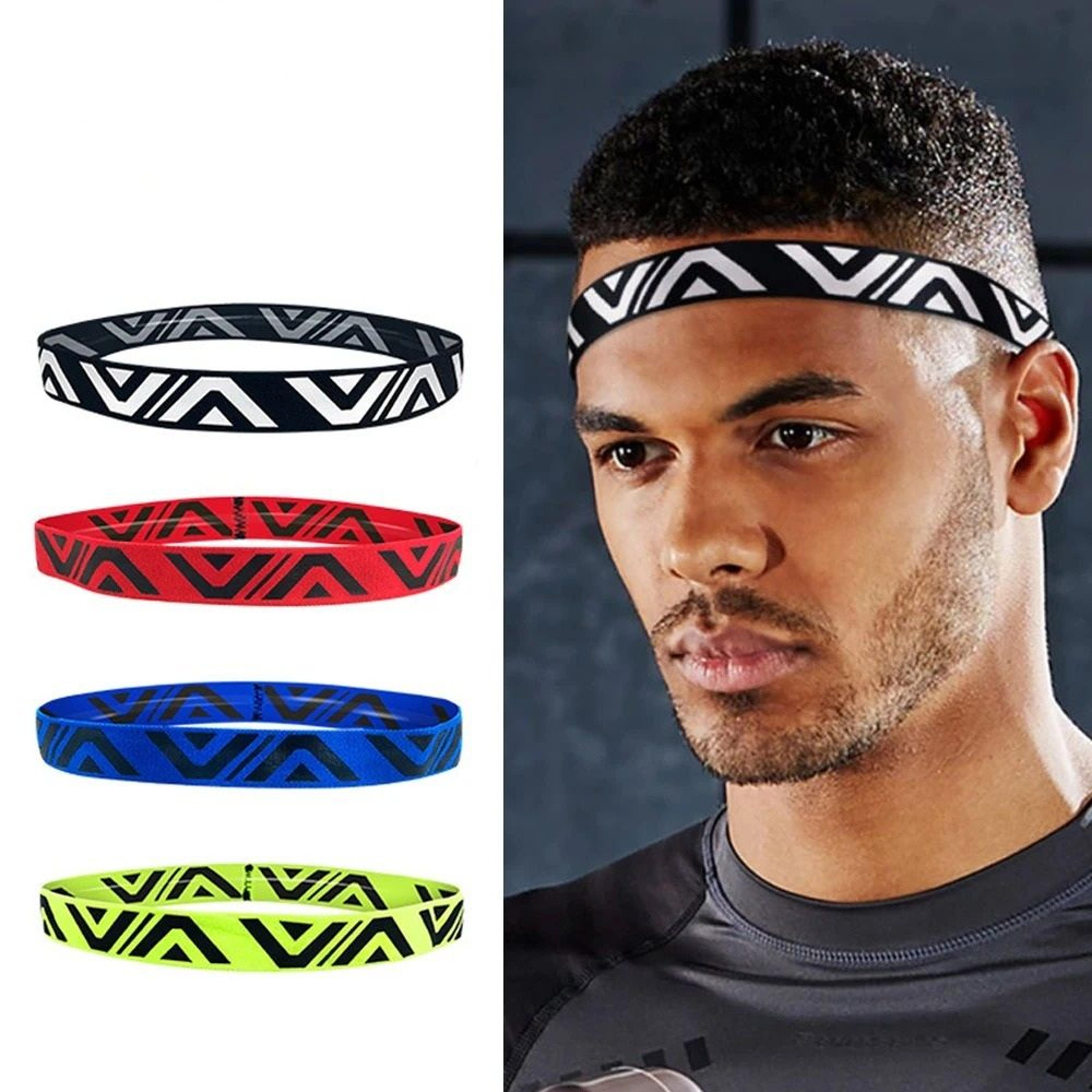 unisex elastic sports fitness sweatband & hairband