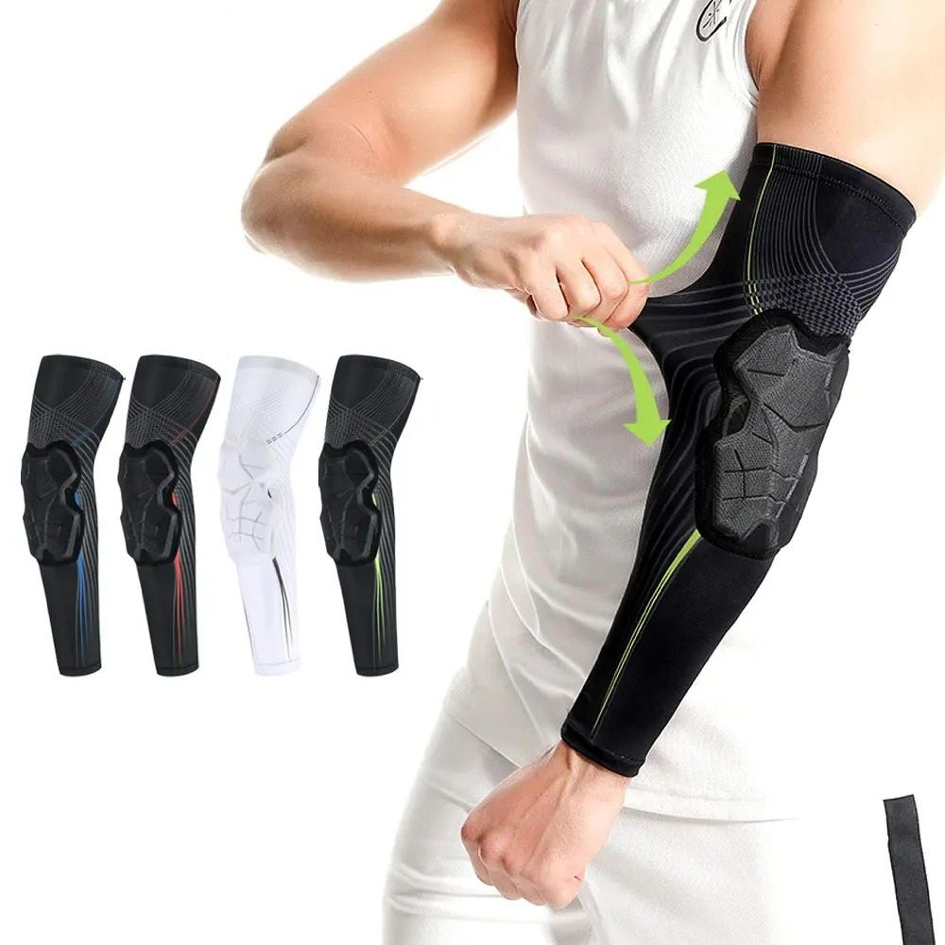 collision avoidance padded sports elbow sleeve
