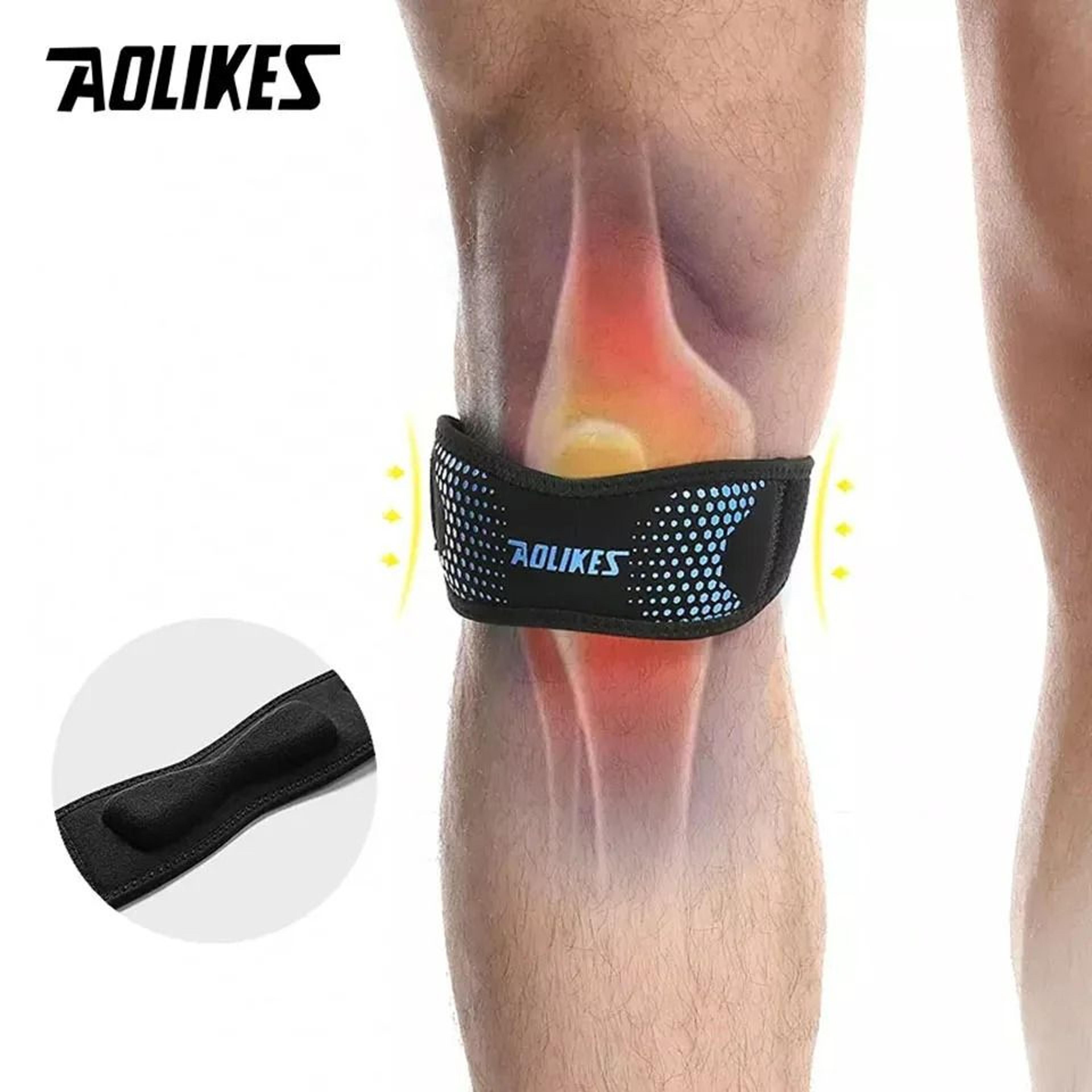 adjustable patellar tendon knee support strap