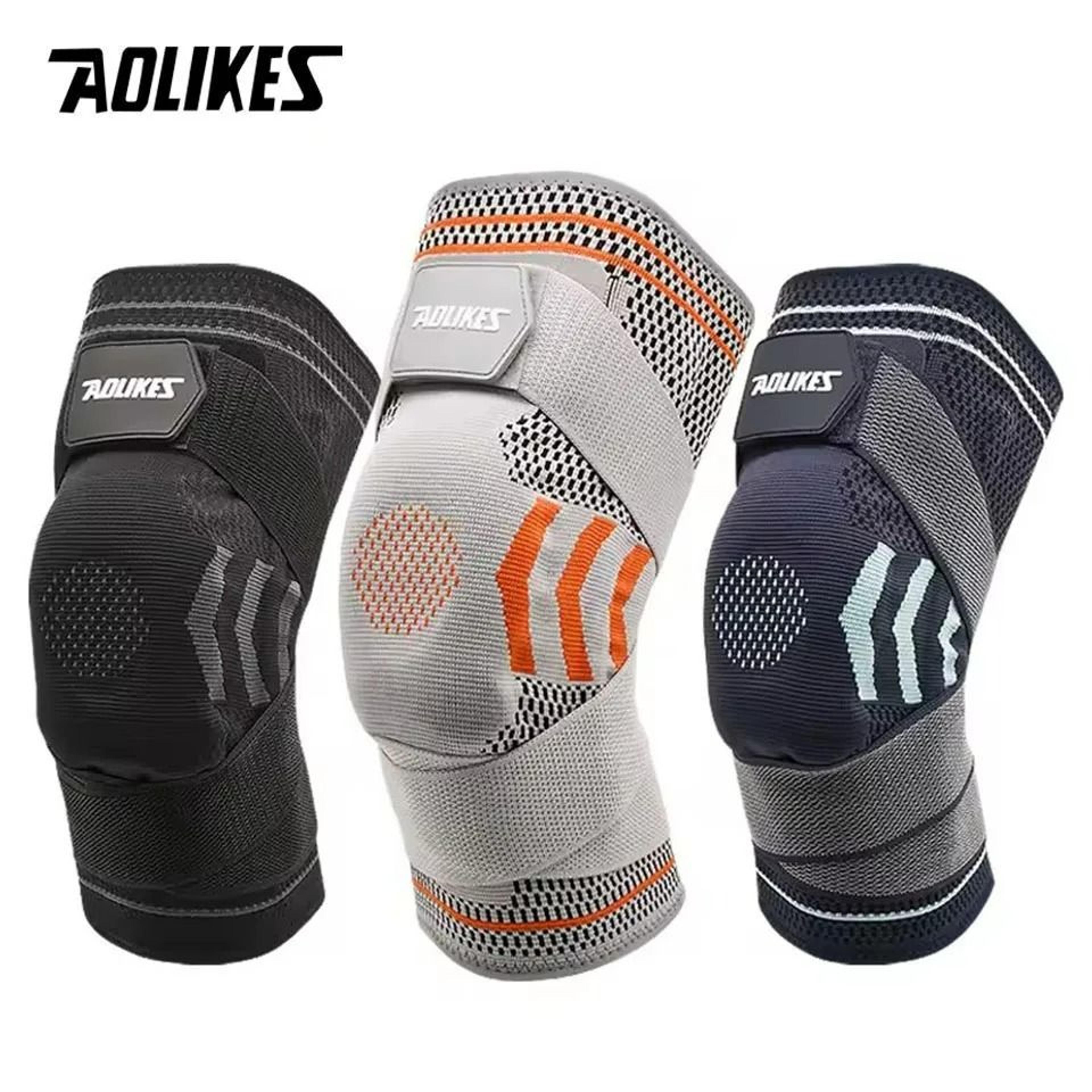 knee compression sleeve with patella gel pad & side stabilizers