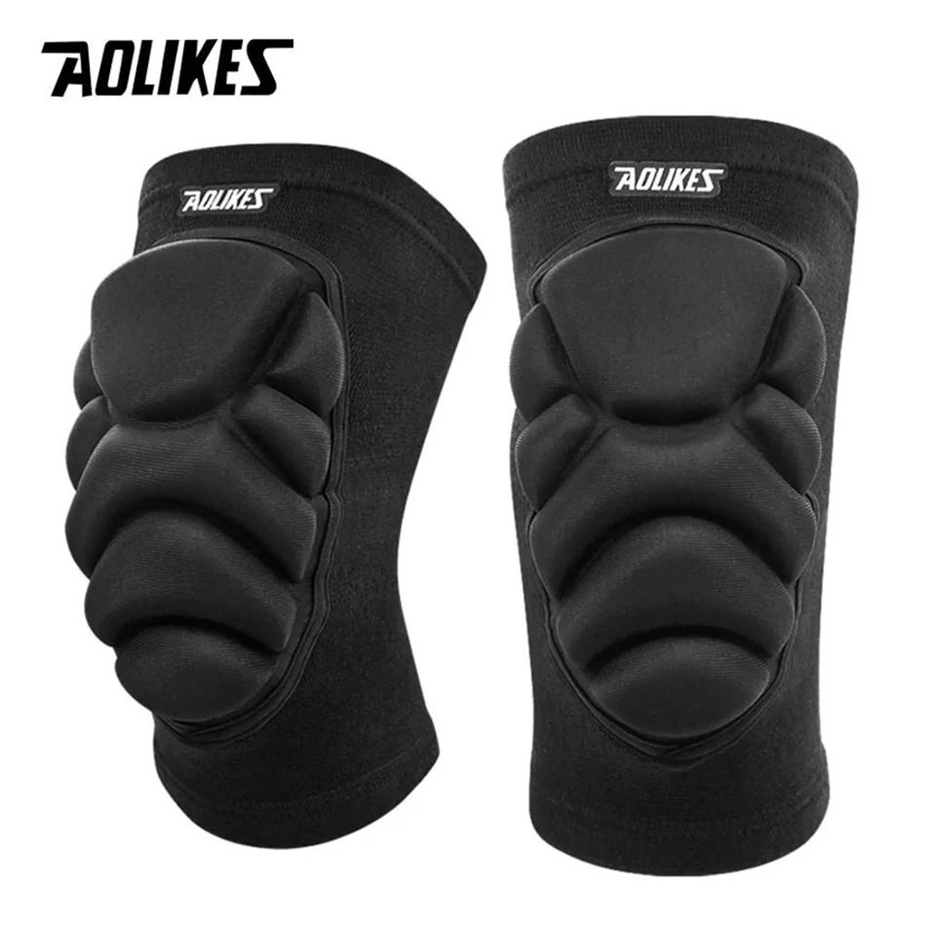 shock-absorbing eva foam knee pads and anti-slip support sleeves