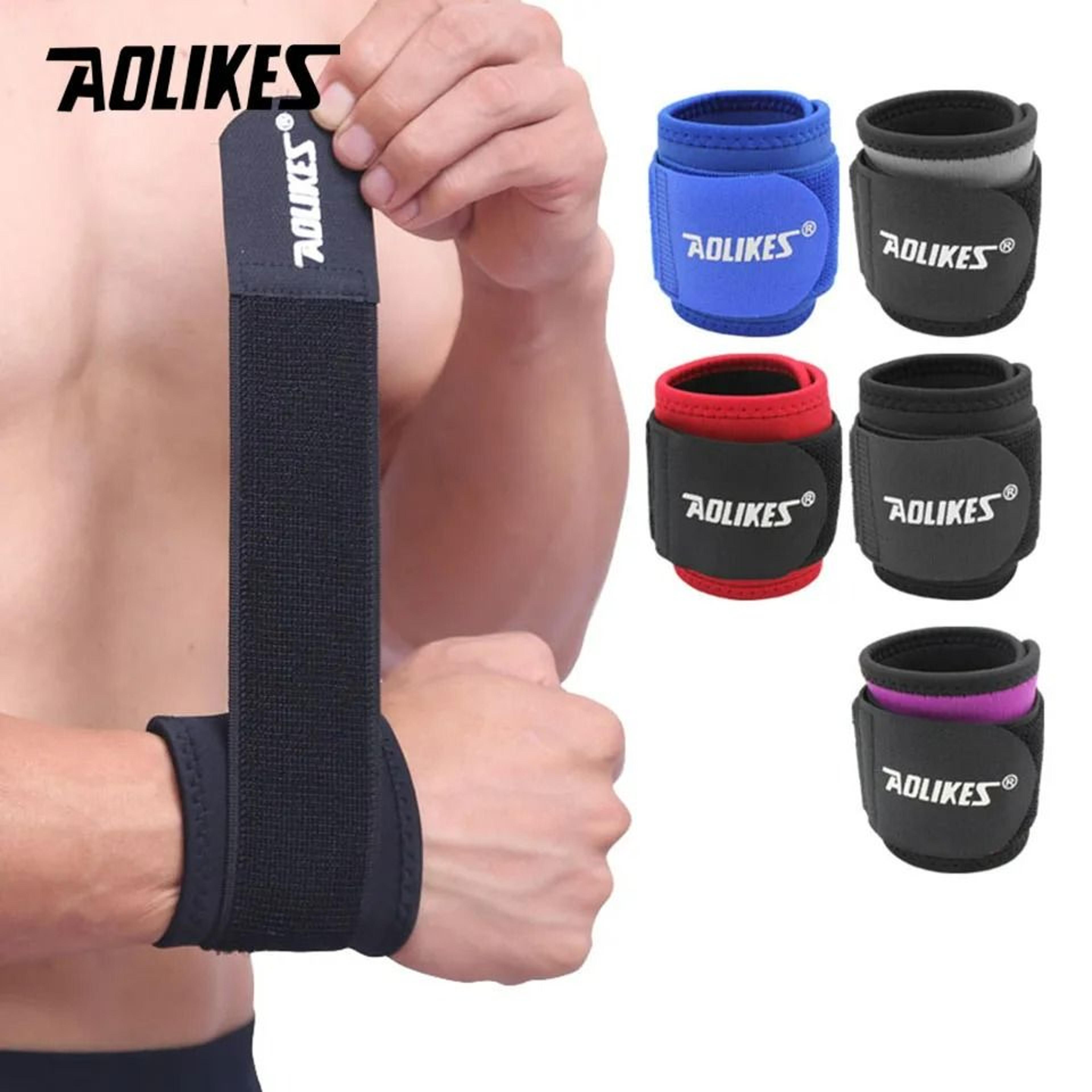 adjustable compression wrist bandage and tendonitis pain relief wrap