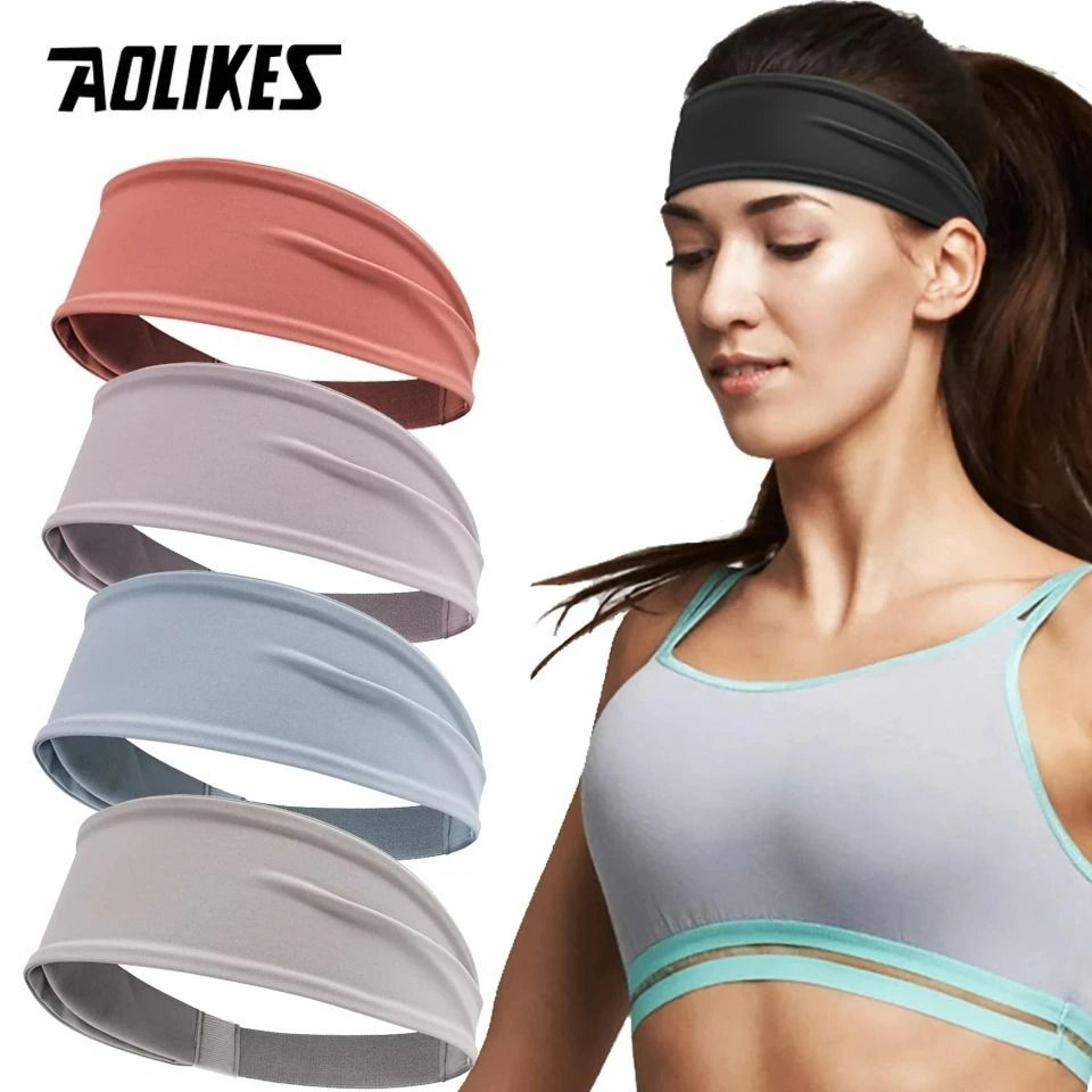 non-slip moisture-wicking sports headband for men and women