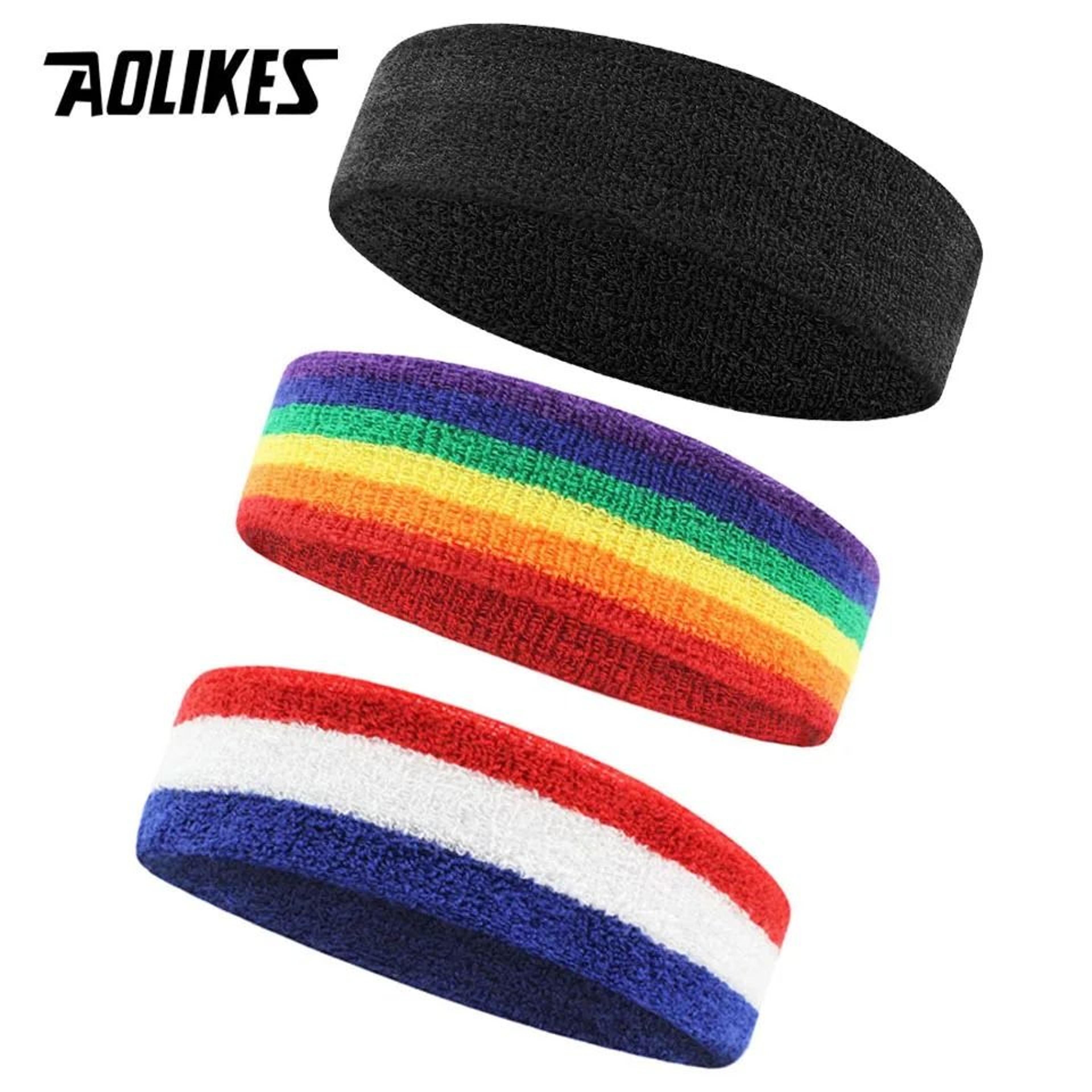 premium terry cloth sports headbands