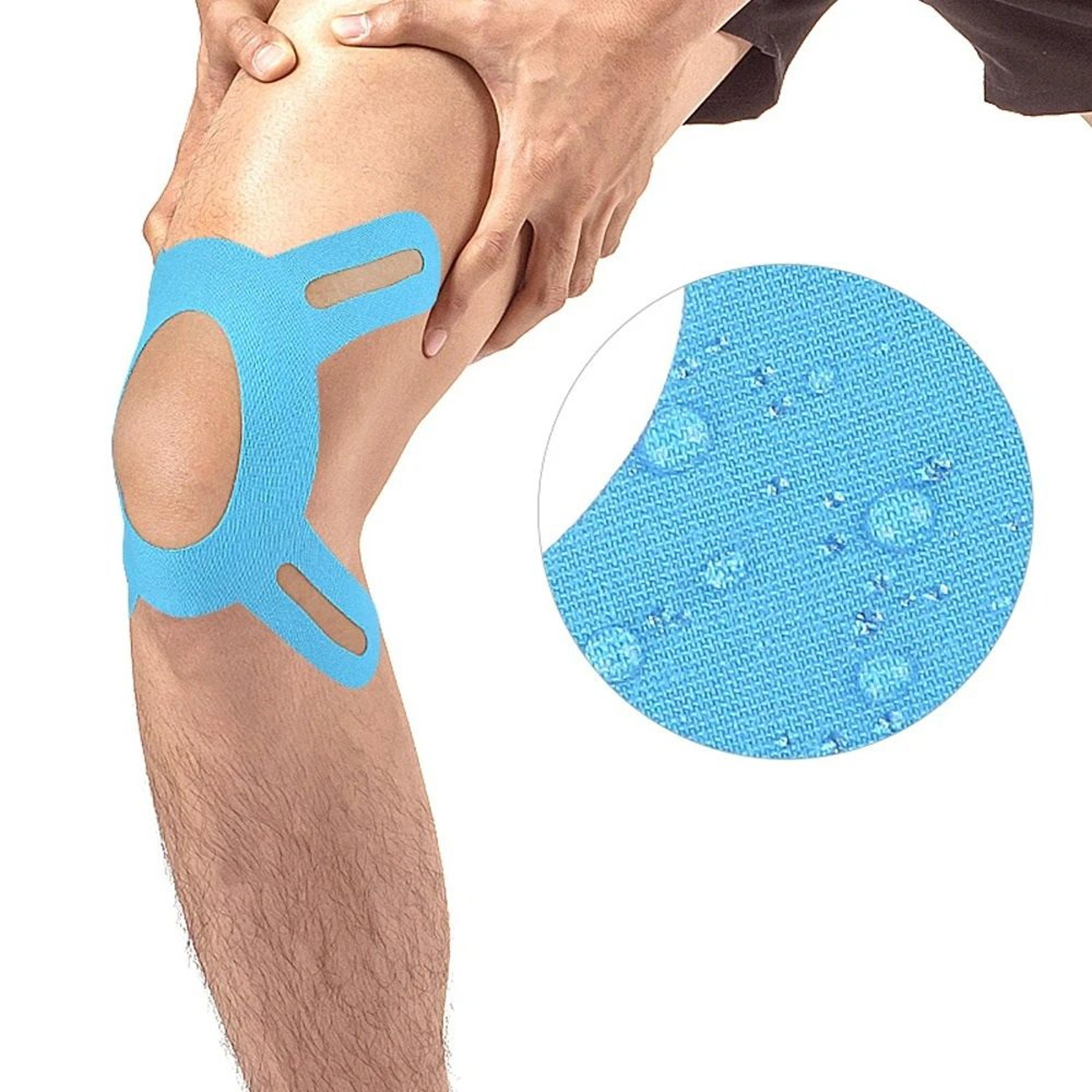 precut knee kinesiology tape patches (5 pieces)