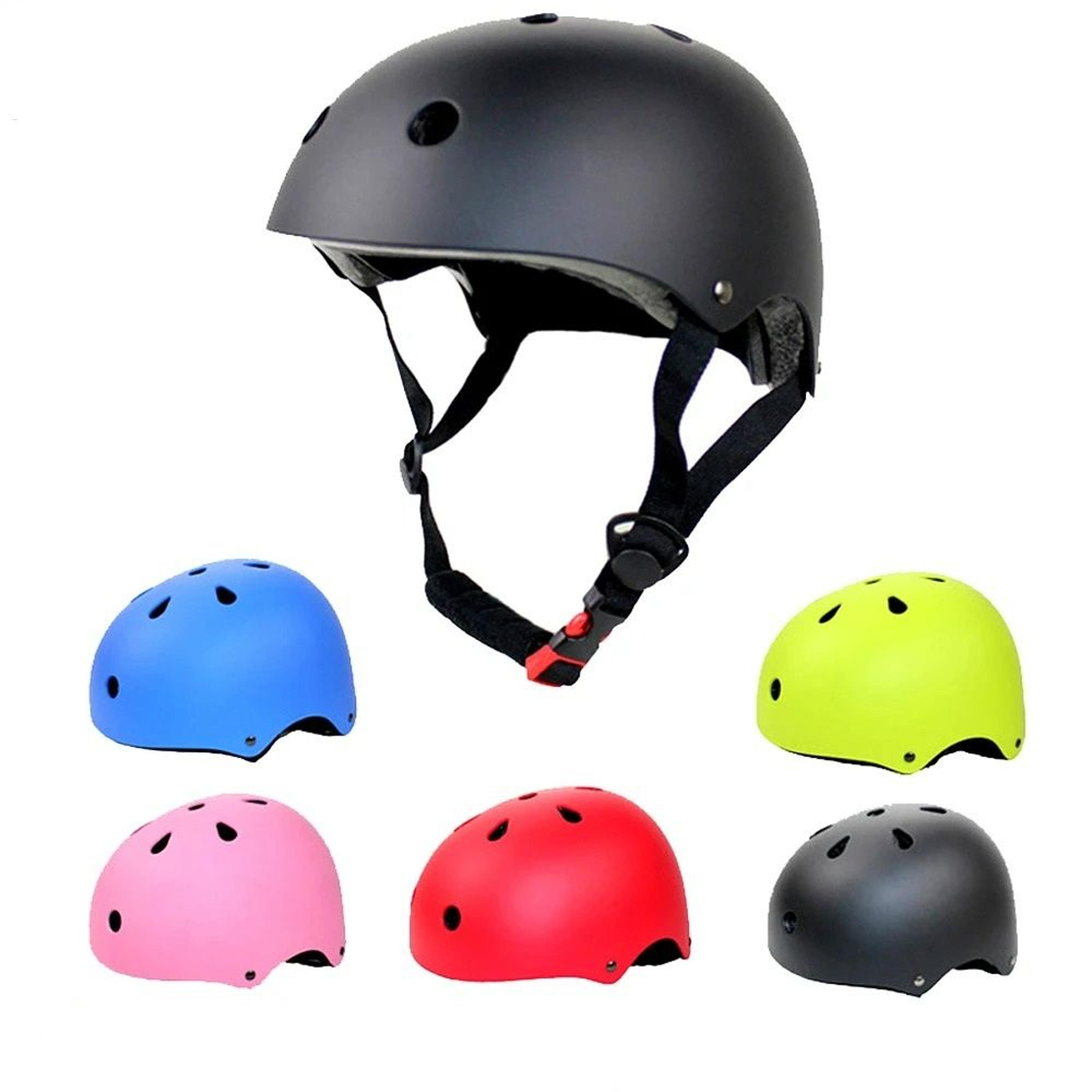 multi-sport adjustable skateboard & bike helmet