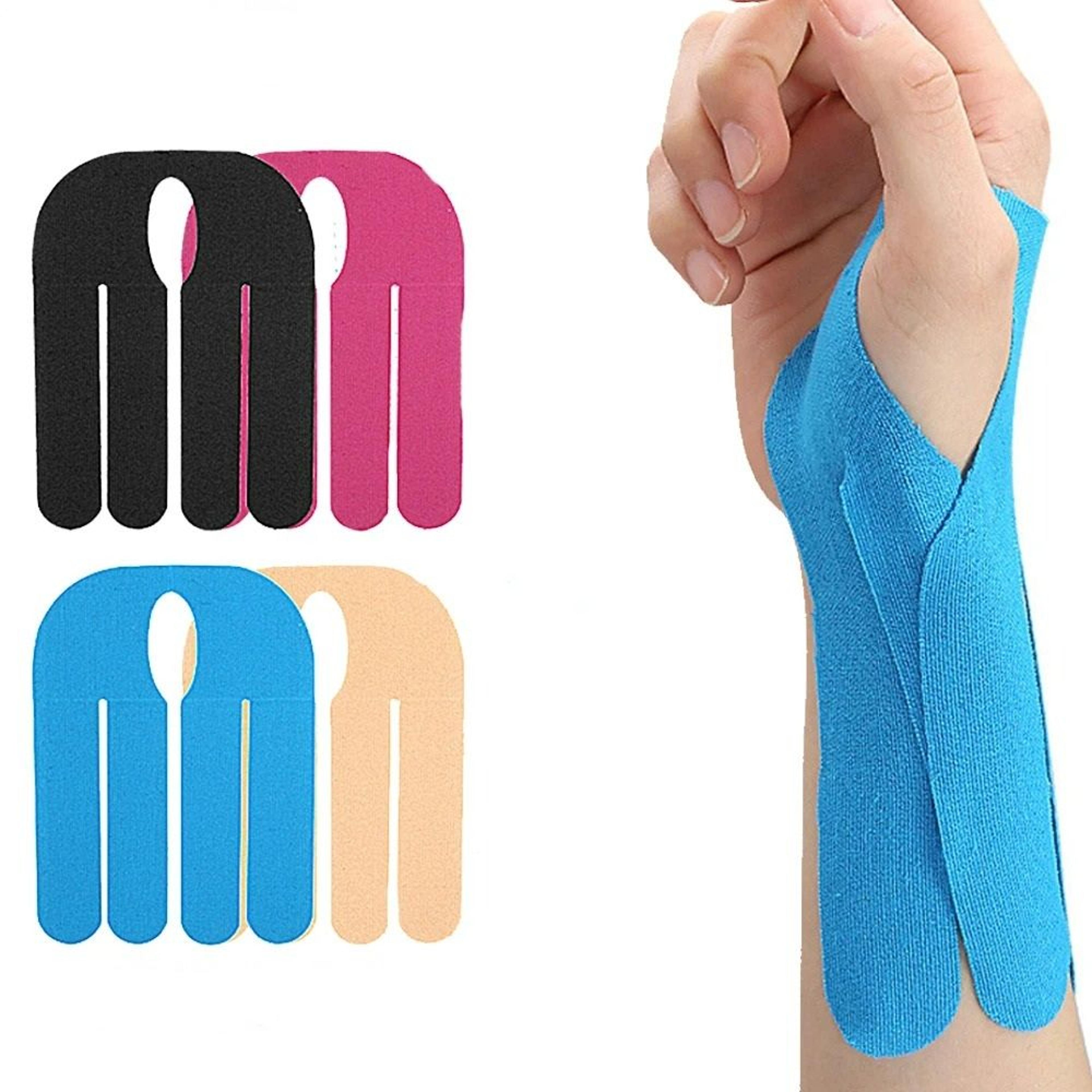 waterproof precut wrist & thumb kinesiology tape patches