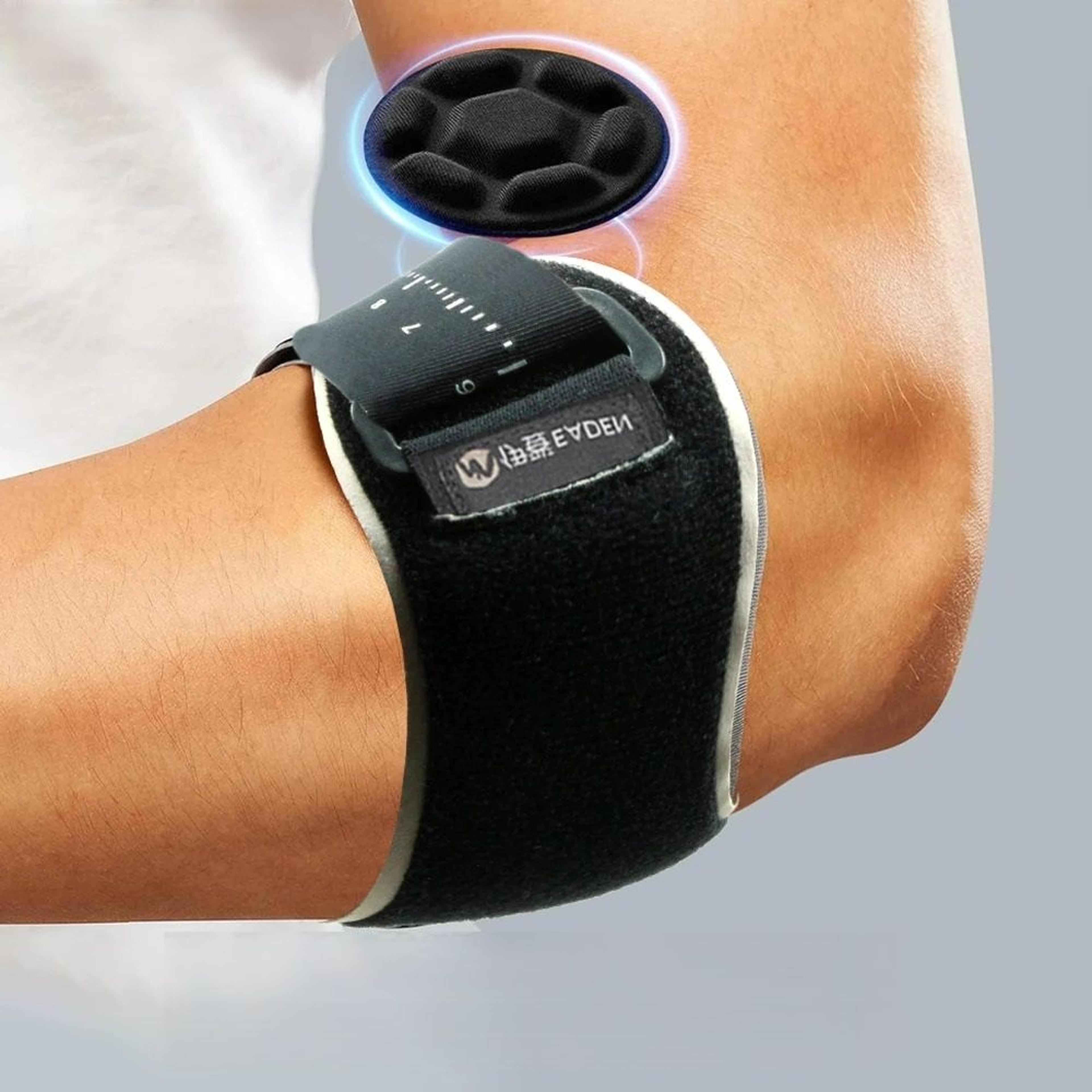 adjustable tennis elbow brace with removable pad