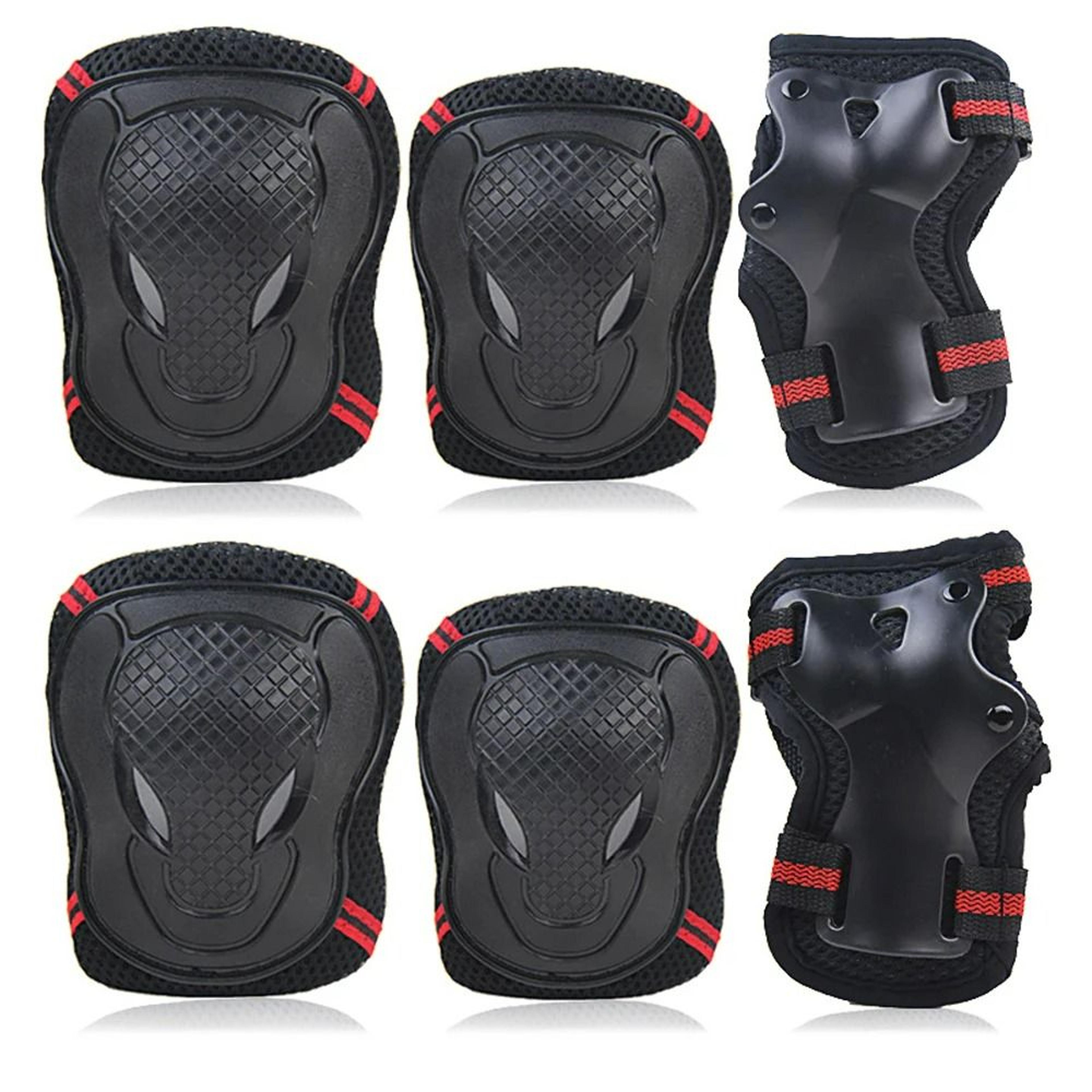 6-in-1 premium action sports protective gear set