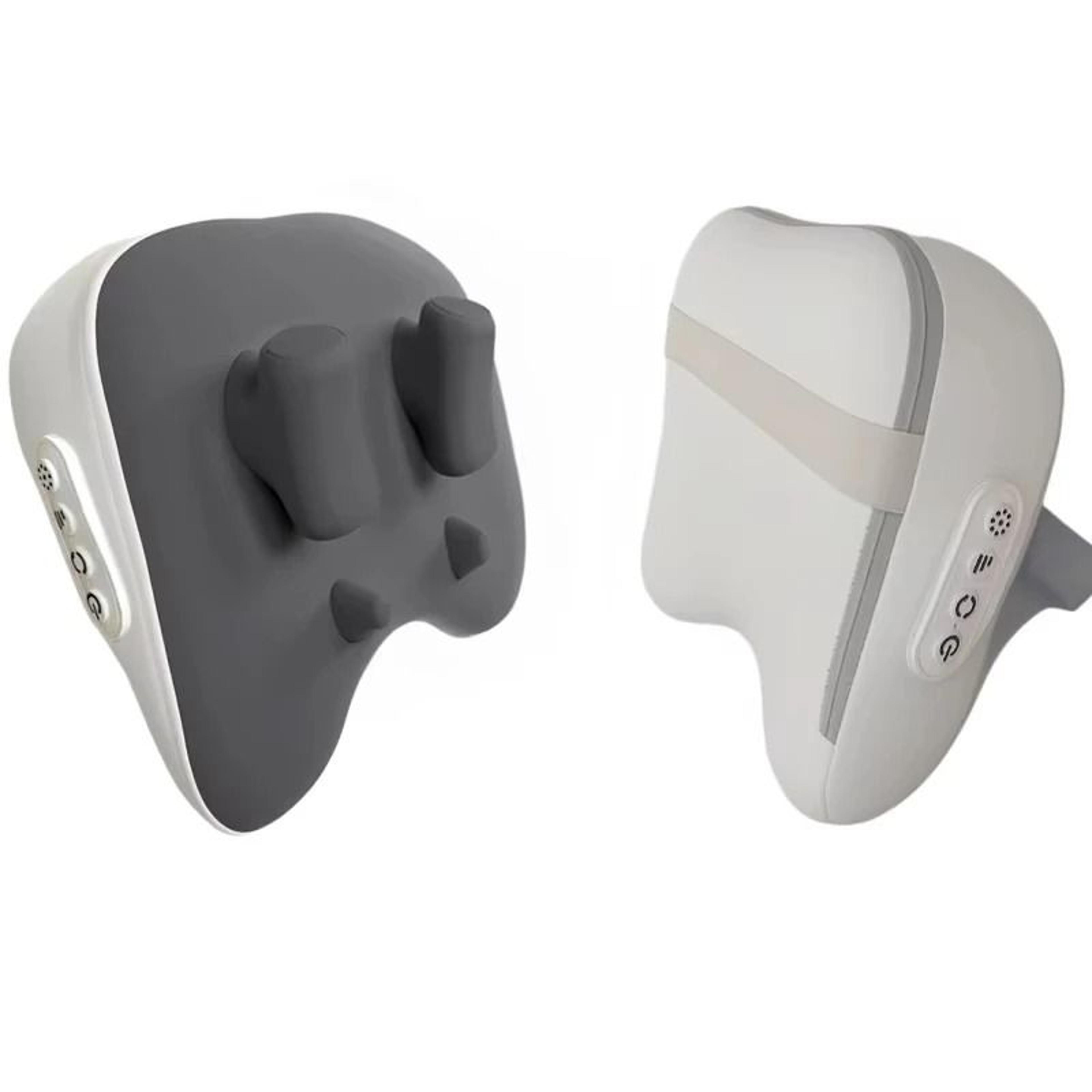 cordless shiatsu trapezius massage pillow for neck & shoulders