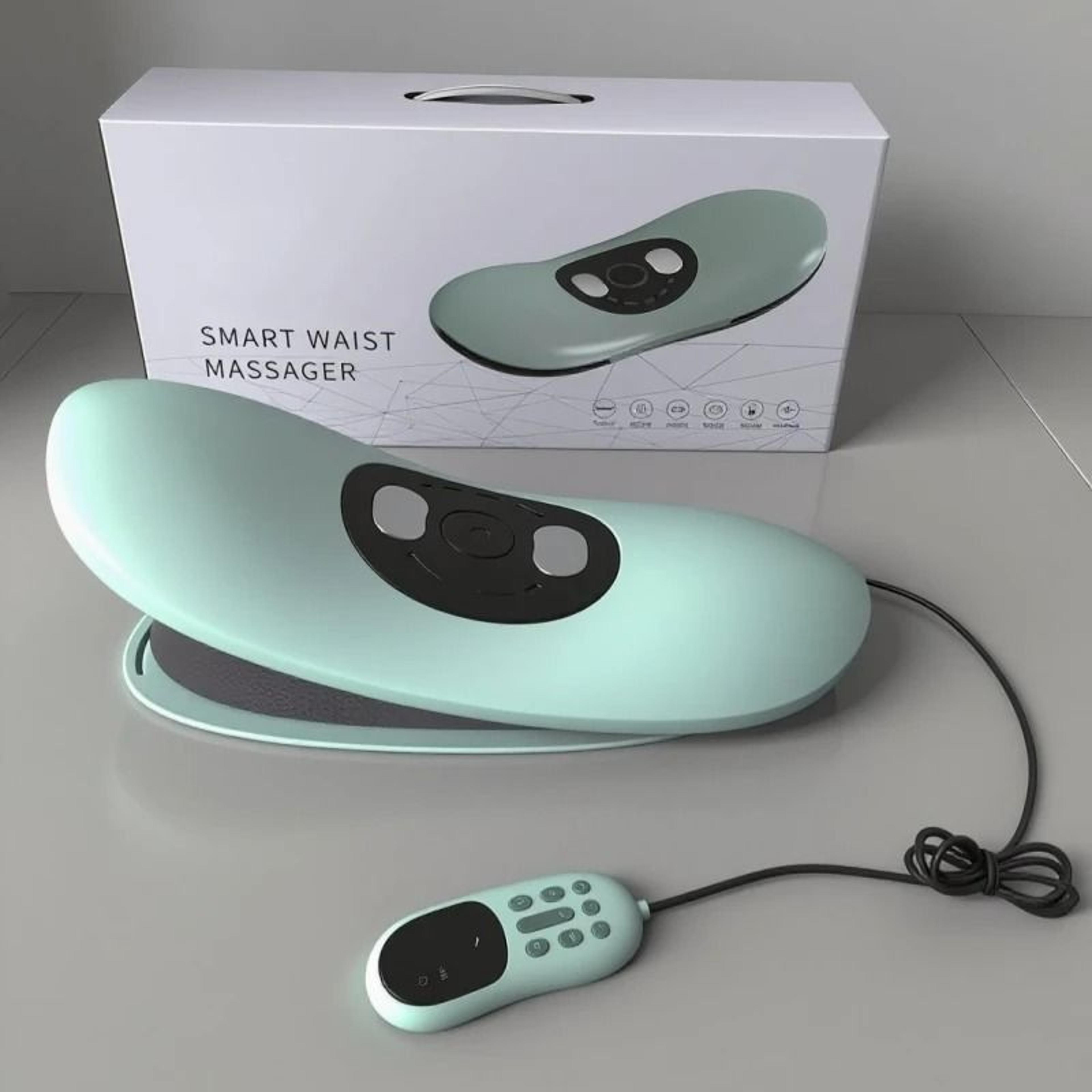 dynamic electric lumbar traction massager & waist stretcher
