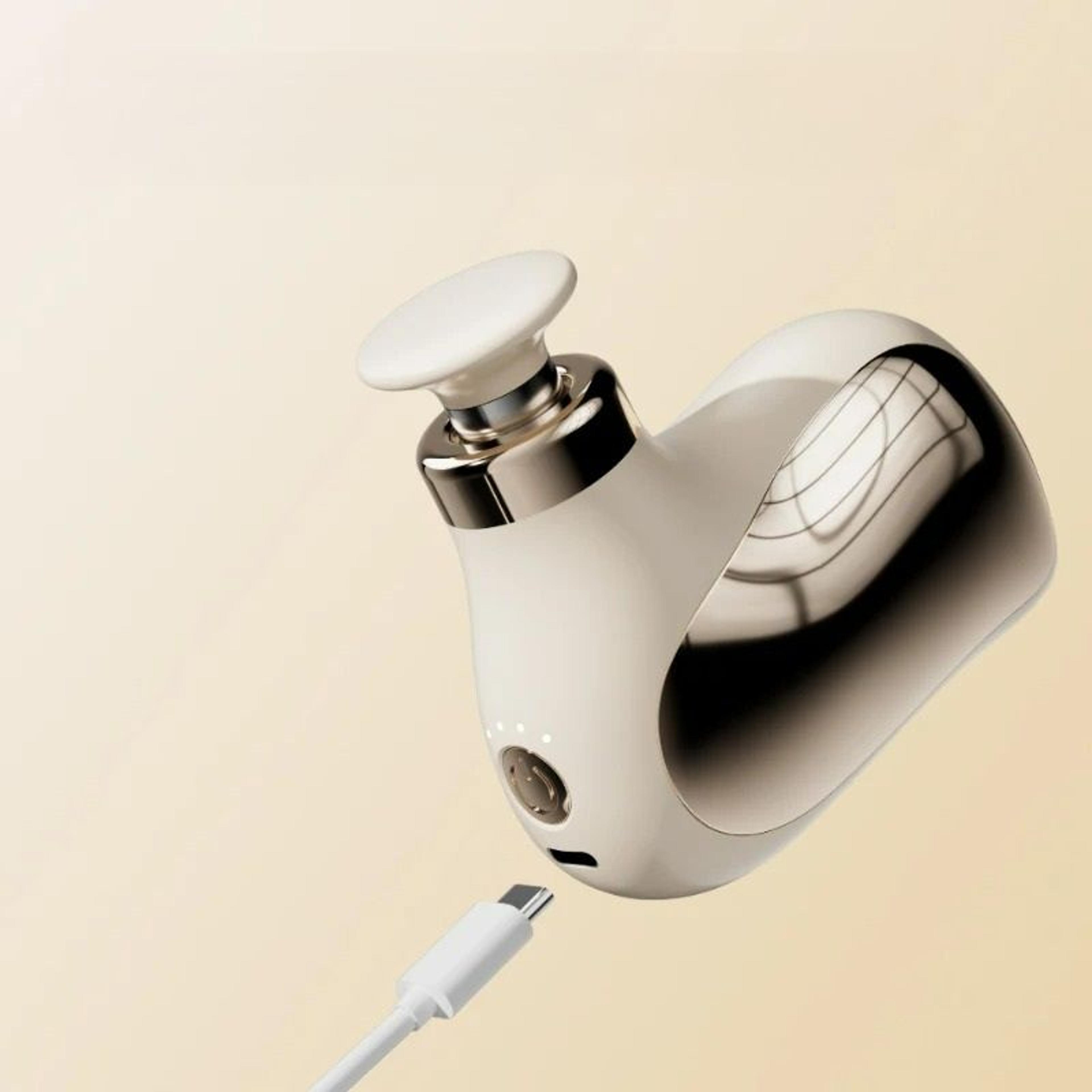 multifunctional mini cordless muscle massage gun with modified silicone head