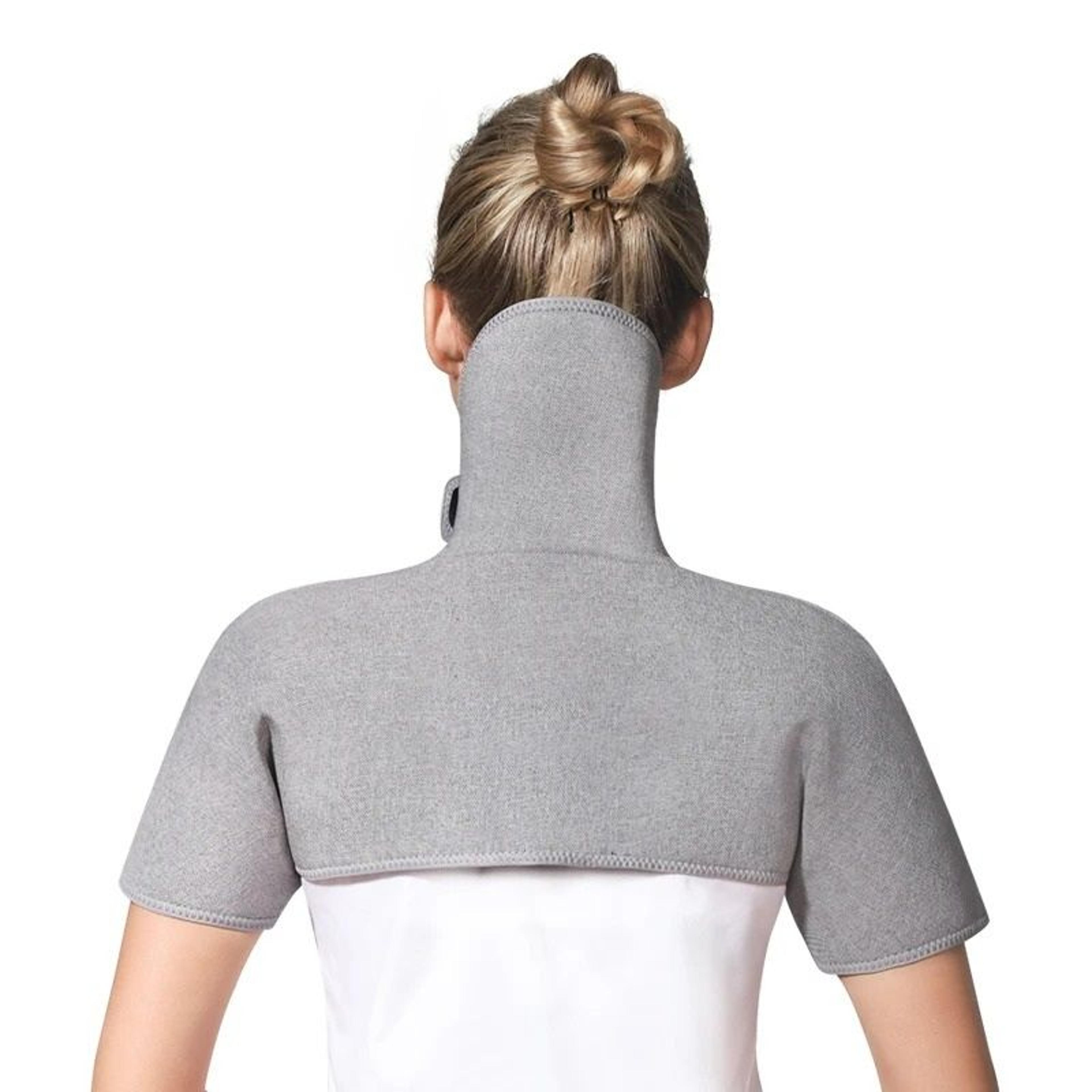 red light massage shawl & heated neck, shoulder & upper back pad
