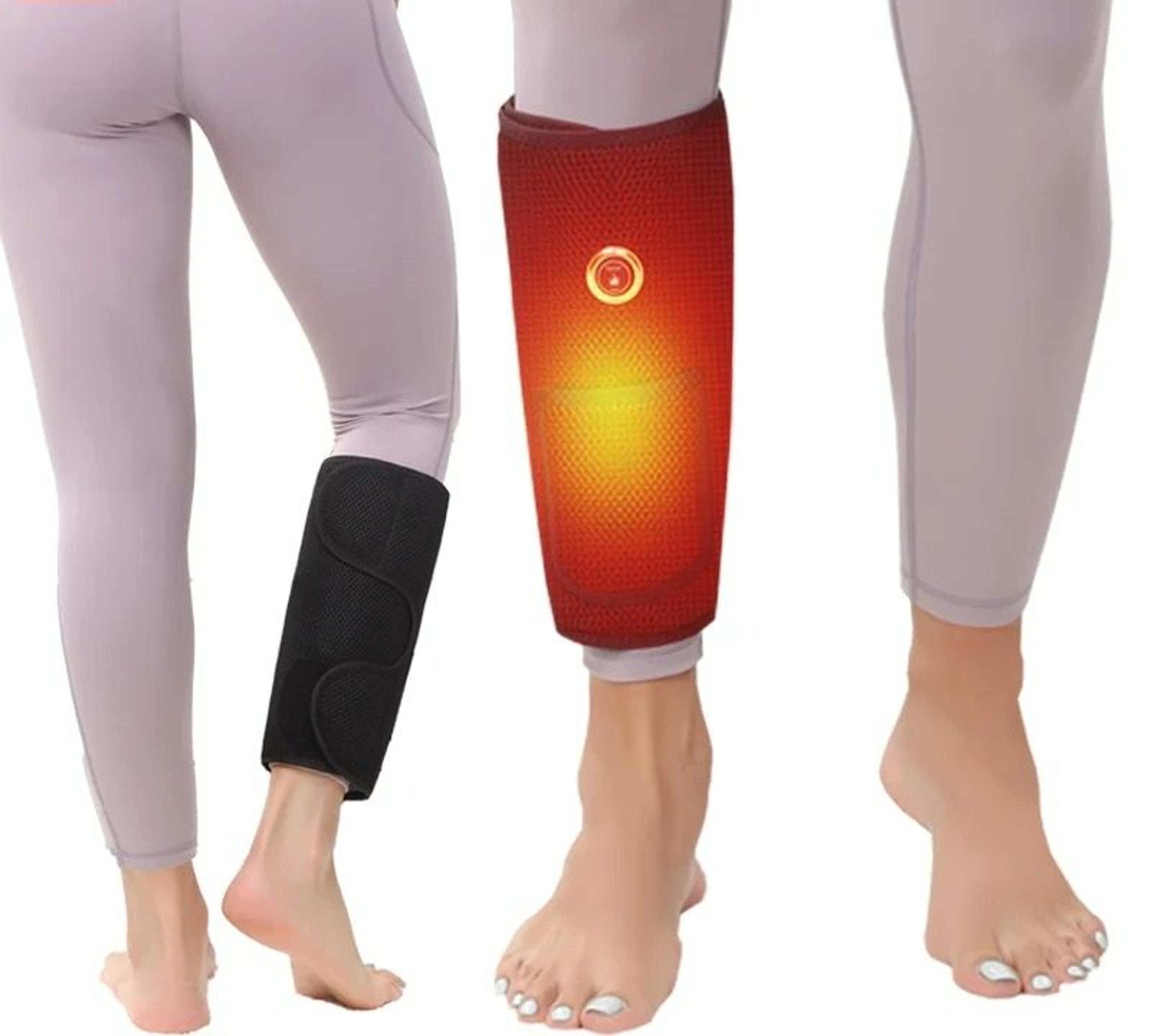 electric heating calf pad & leg vibration massager