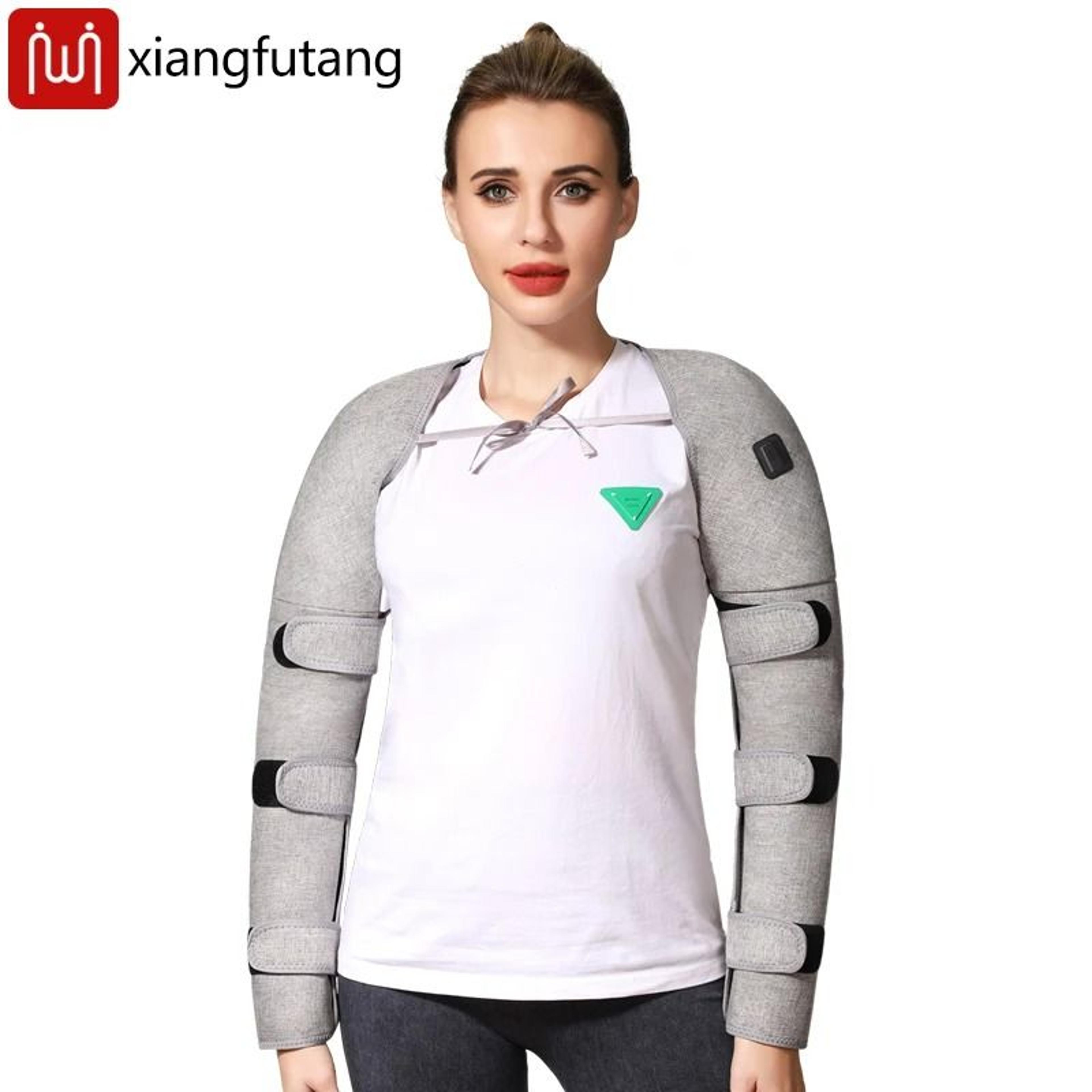 red light heated shoulder & arm massager pad